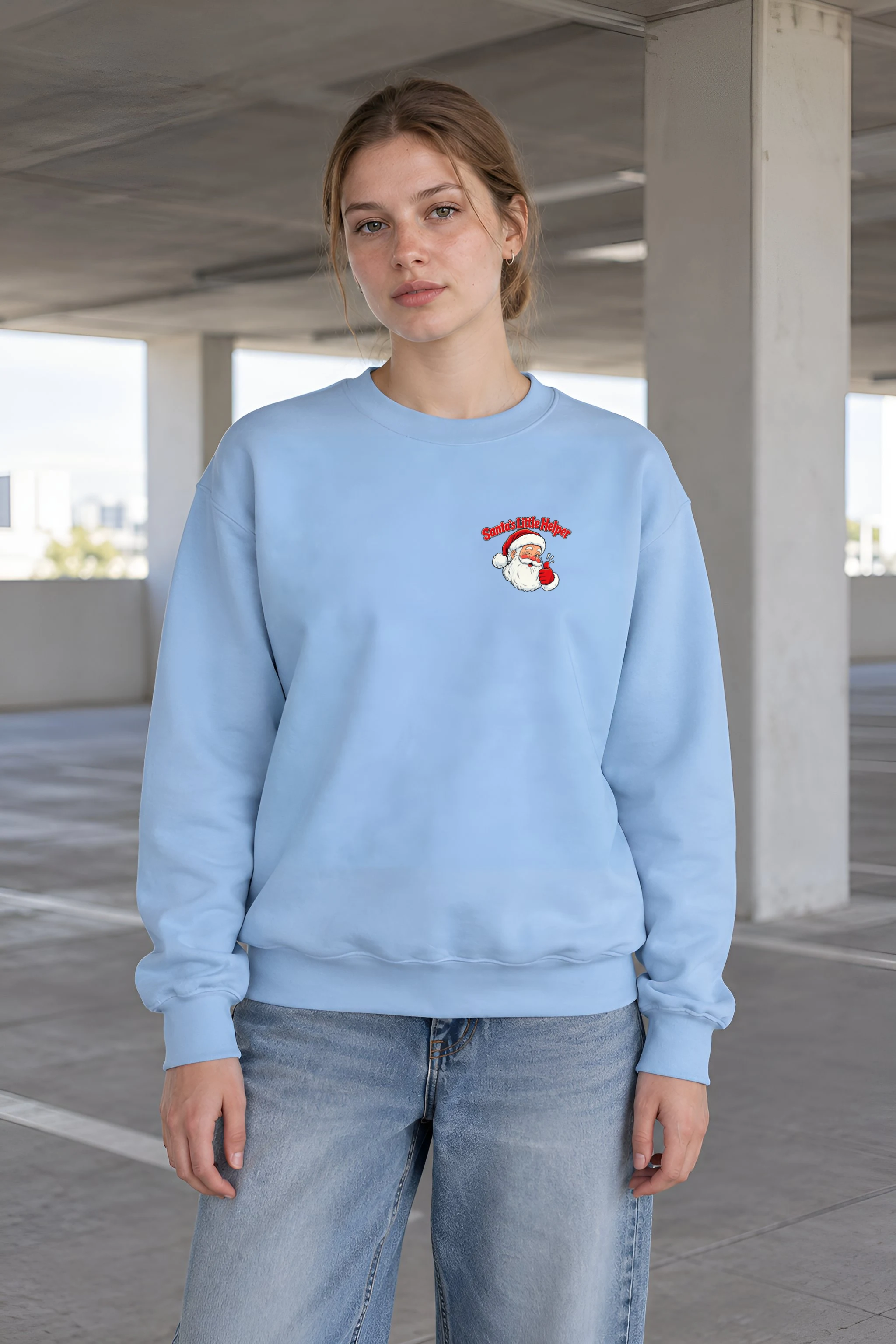 "Santa’s Little Helper" 1 Crewneck Sweatshirt