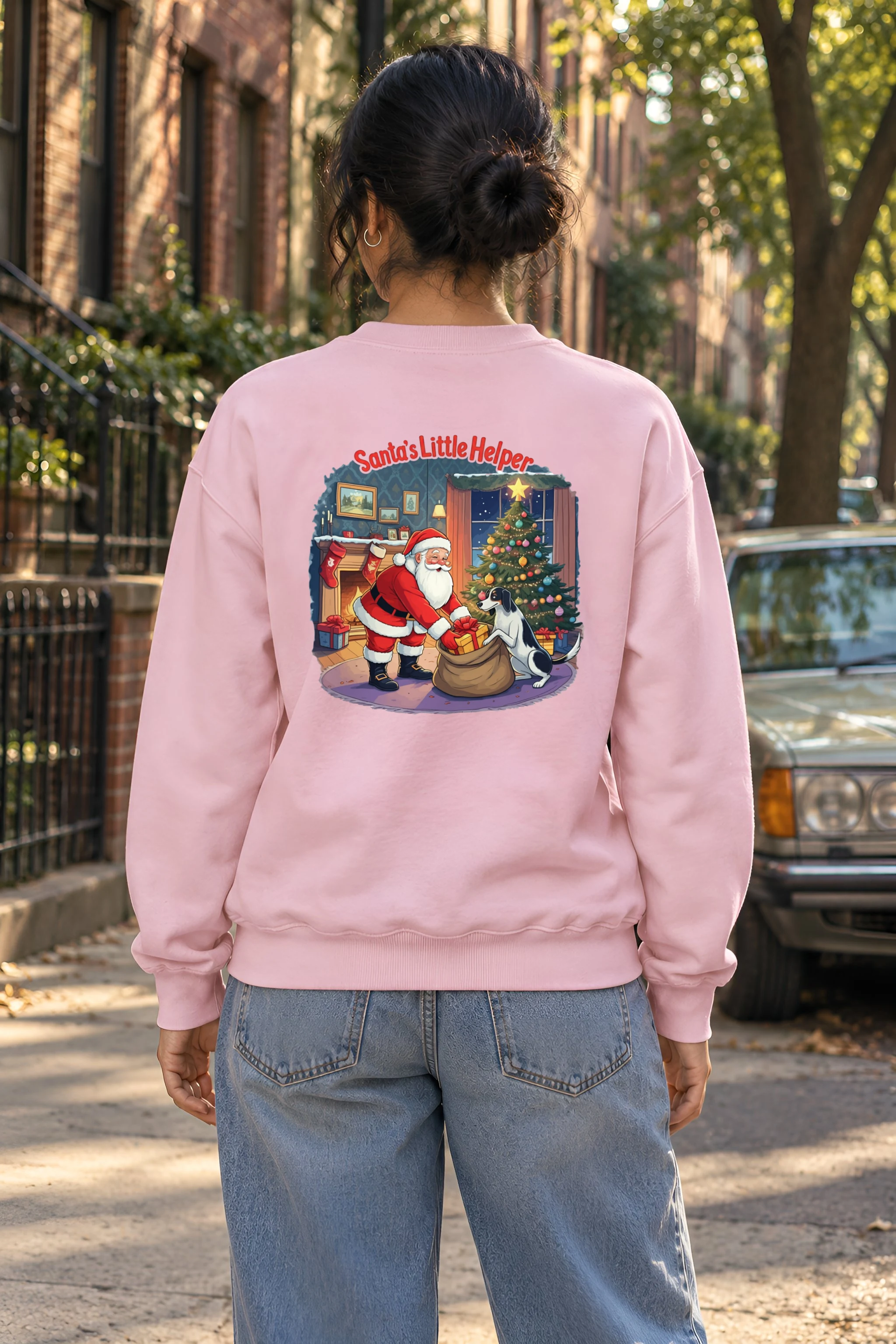 "Santa’s Little Helper" 1 Crewneck Sweatshirt