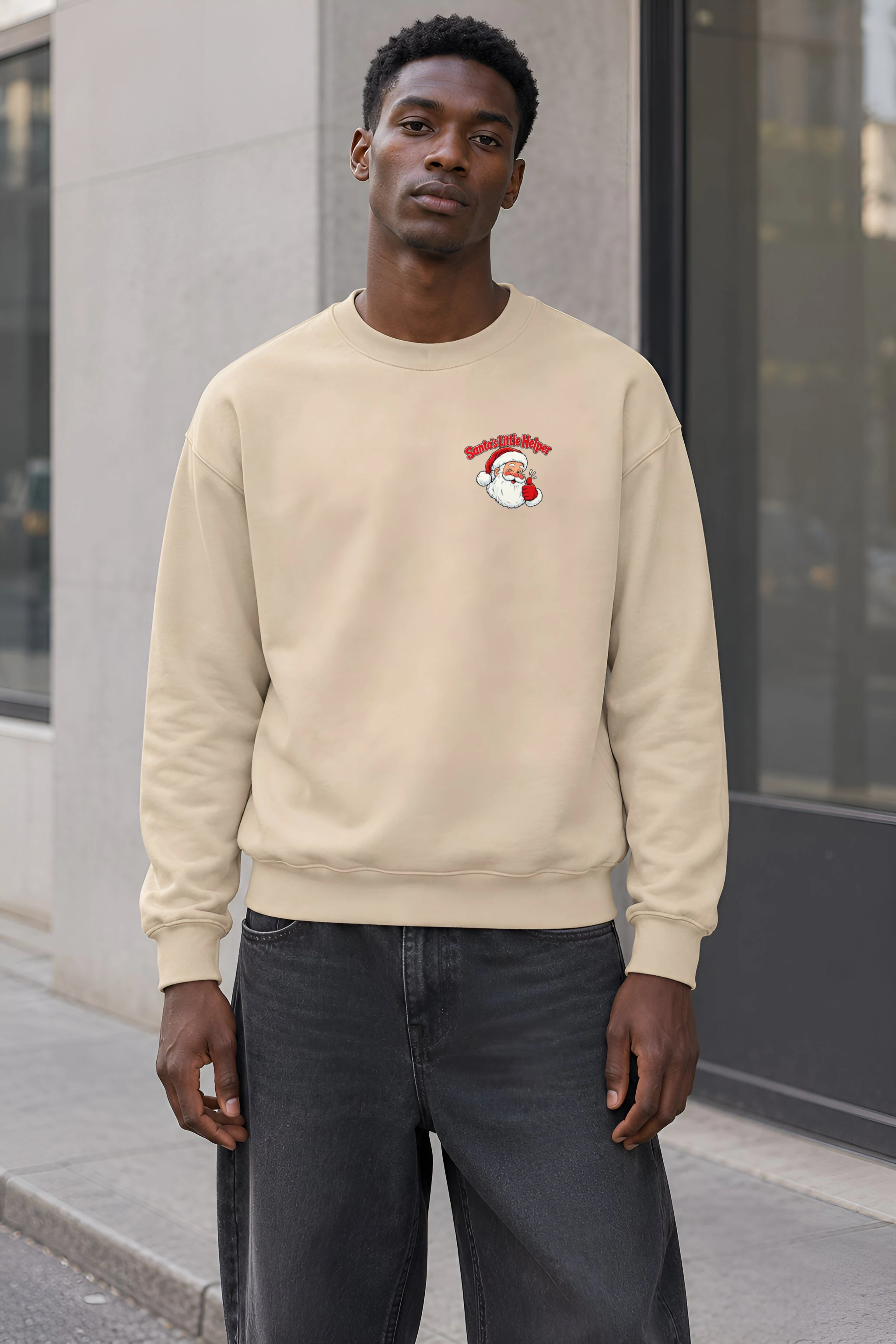 "Santa’s Little Helper" 1 Crewneck Sweatshirt
