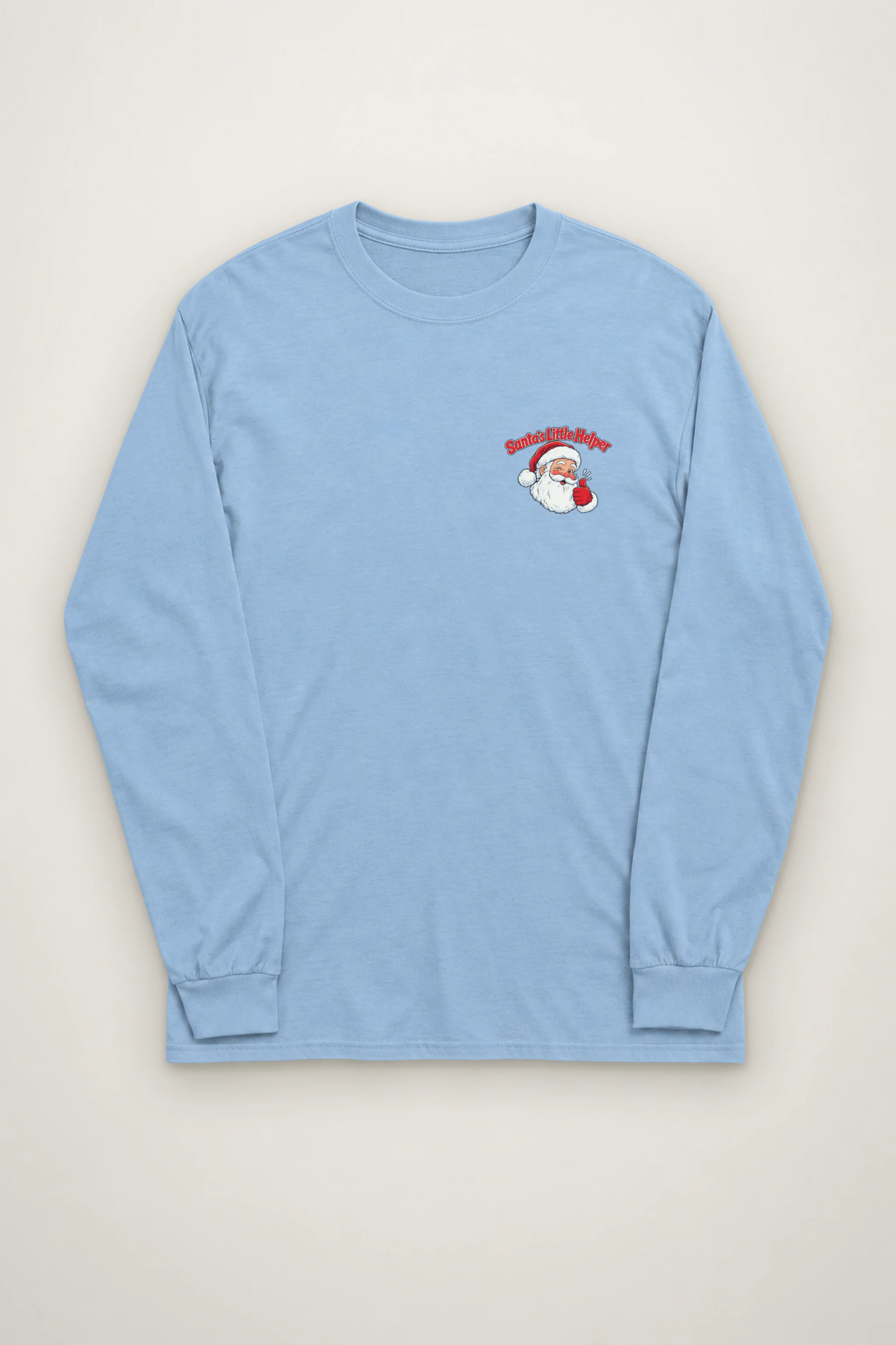 "Santa's Little Helper" Unisex Longsleeve T-shirt