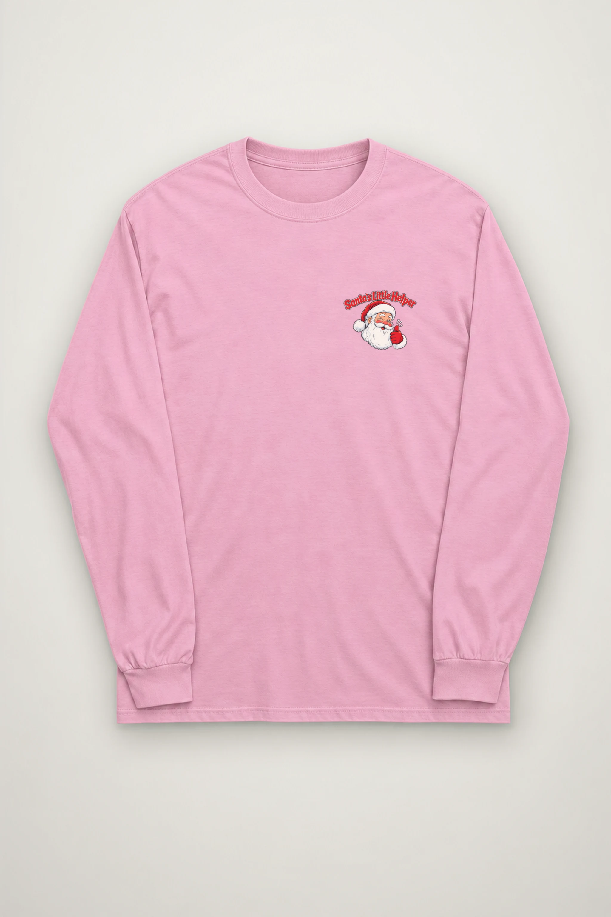 "Santa's Little Helper" Unisex Longsleeve T-shirt
