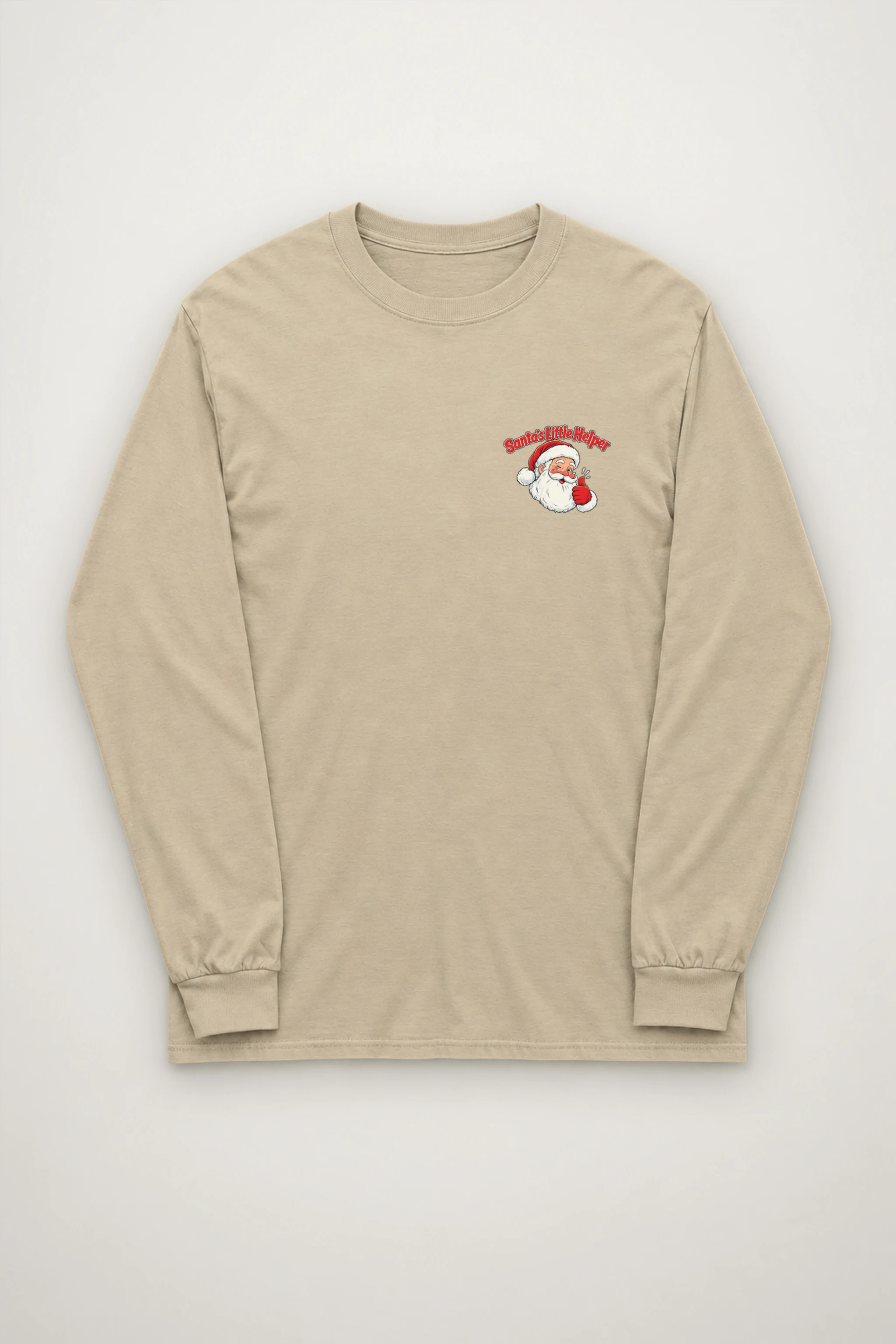 "Santa's Little Helper" Unisex Longsleeve T-shirt