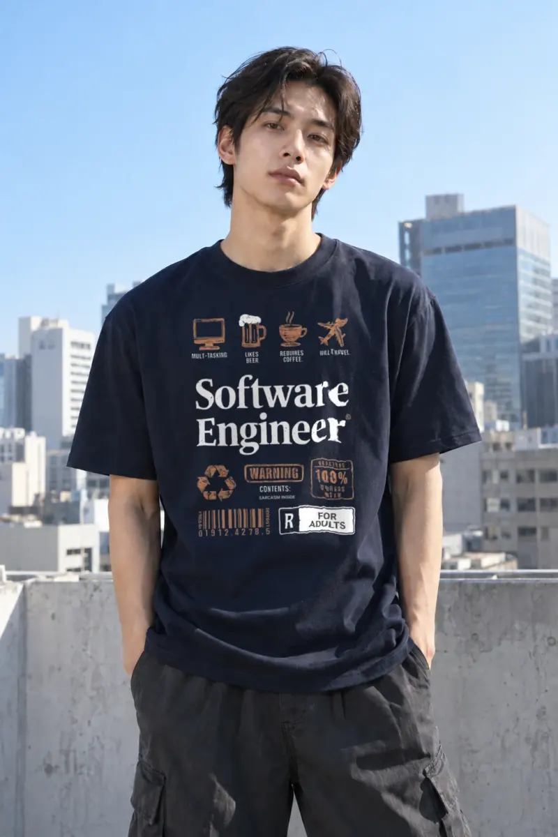 "Sarcasm Inside" Heavyweight Unisex Crewneck T-shirt | Gildan 5000