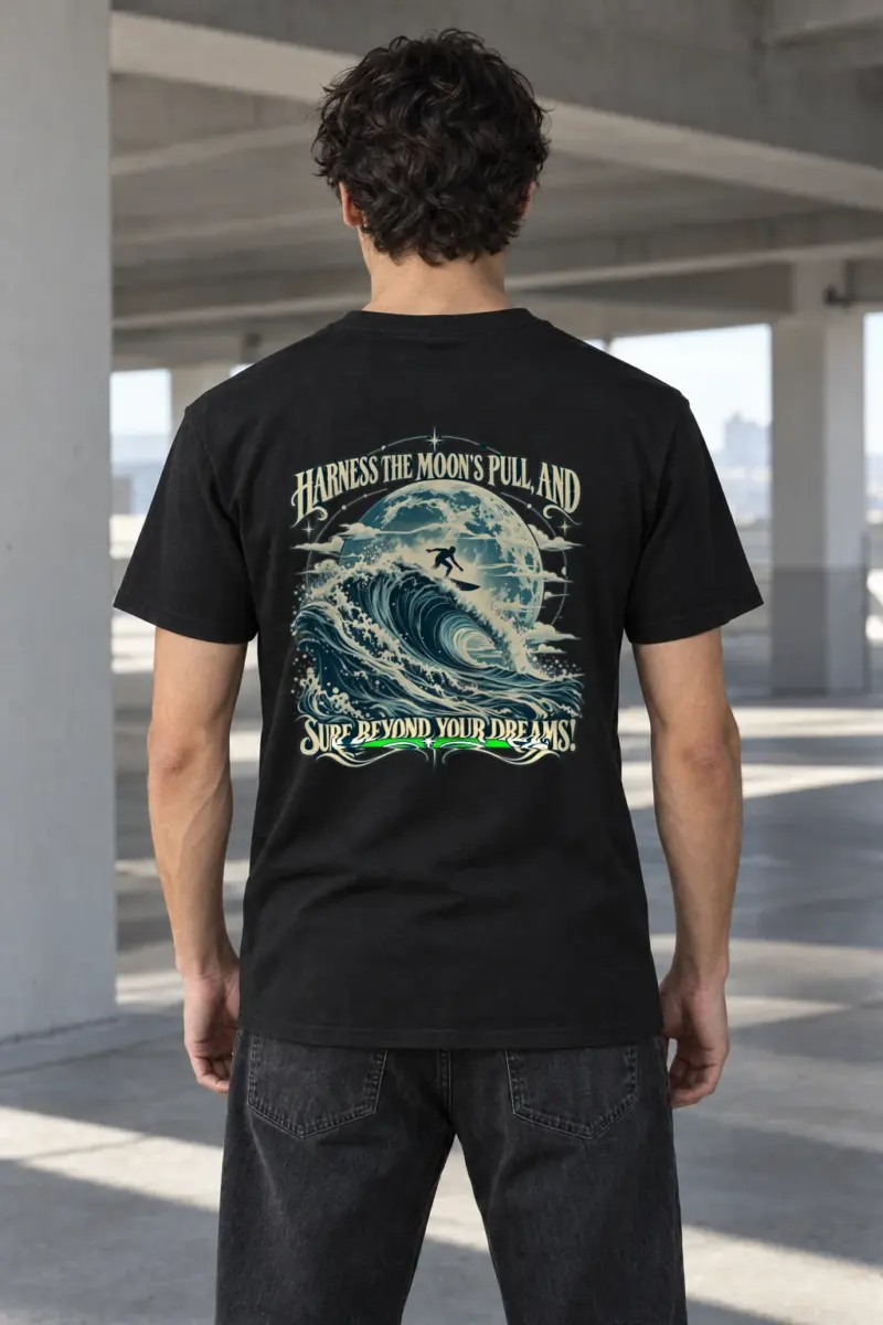 "Sasquatch Swell" Heavyweight Unisex Crewneck T-shirt | Gildan 5000