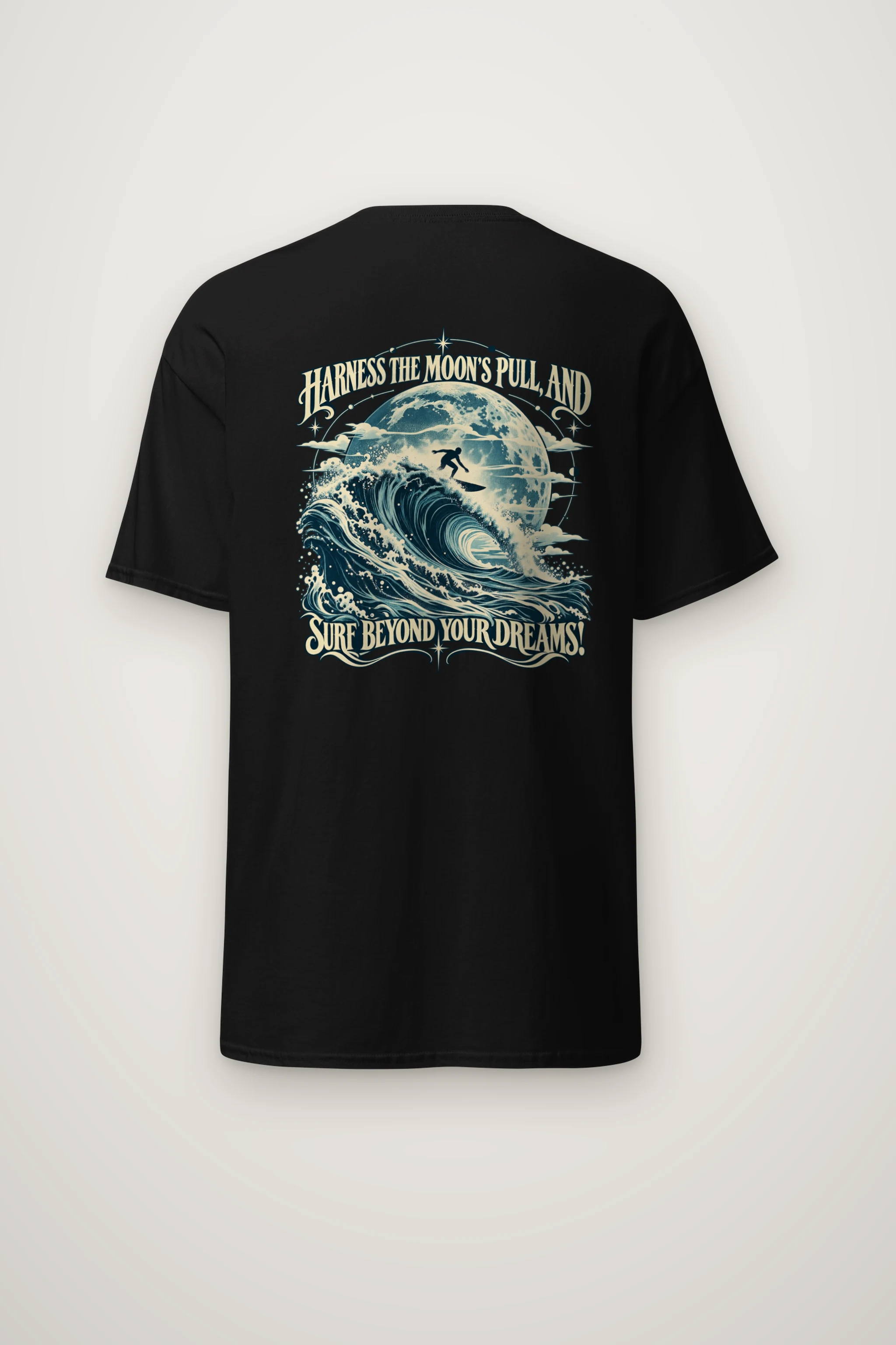 "Sasquatch Swell" Heavyweight Unisex Crewneck T-shirt