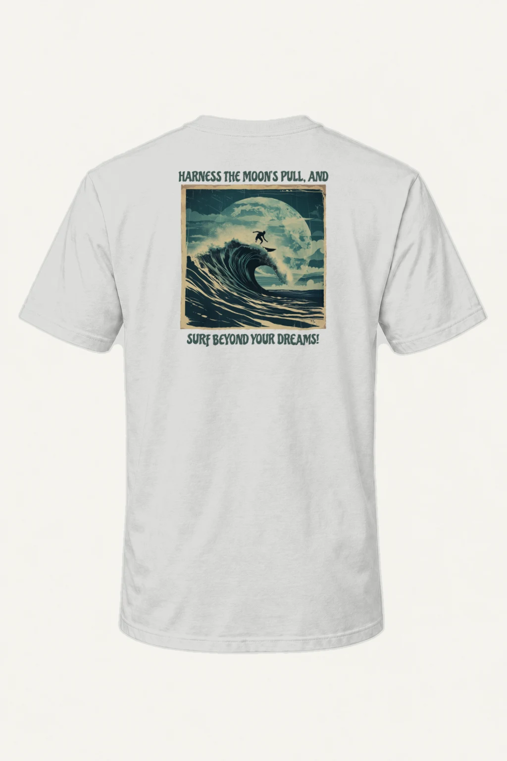 "Sasquatch Swell" Heavyweight Unisex Crewneck T-shirt | Gildan 5000
