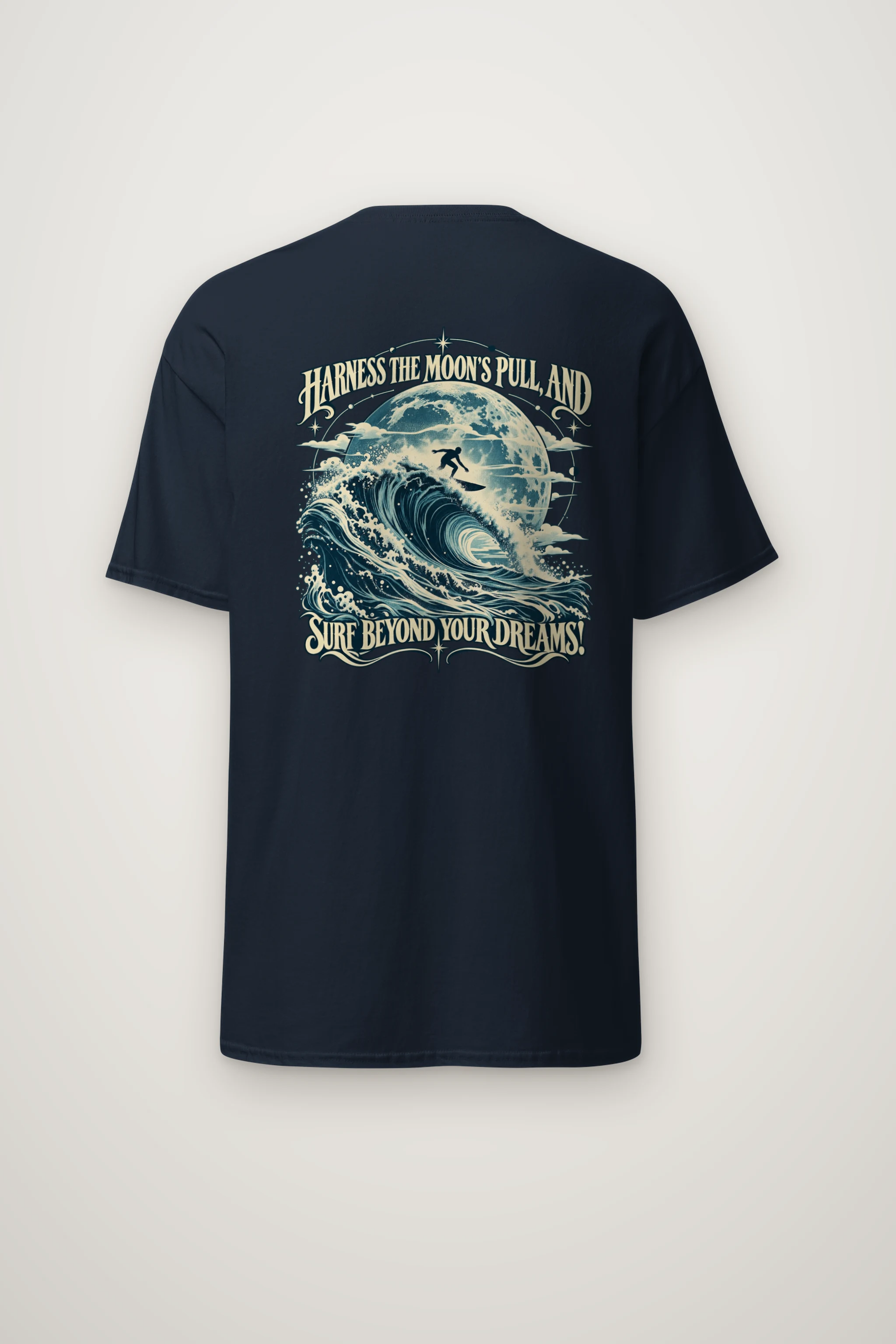 "Sasquatch Swell" Heavyweight Unisex Crewneck T-shirt