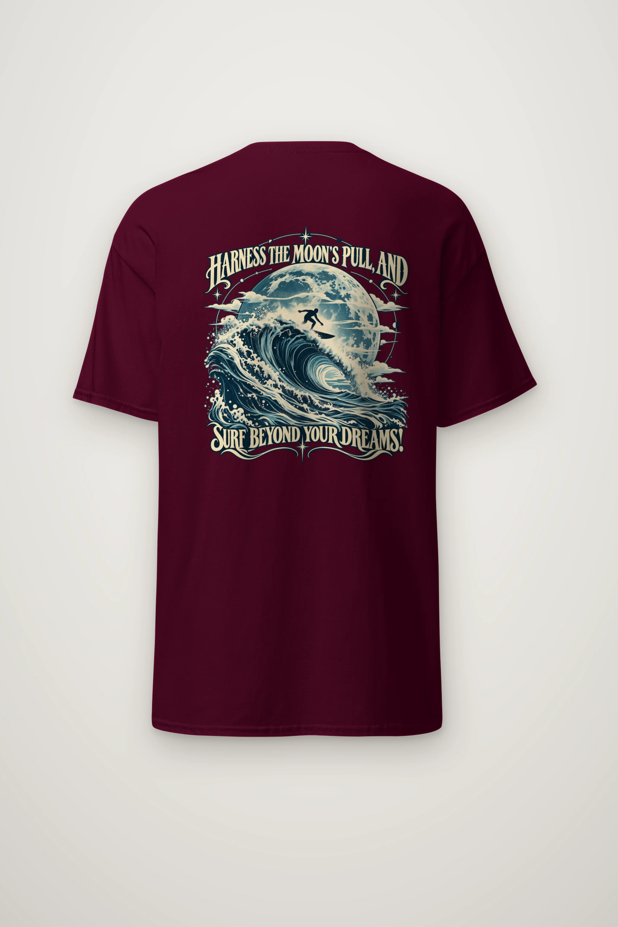 "Sasquatch Swell" Heavyweight Unisex Crewneck T-shirt