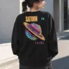 "Saturn Is There" Heavy Blend Unisex Crewneck Sweatshirt | Gildan 18000