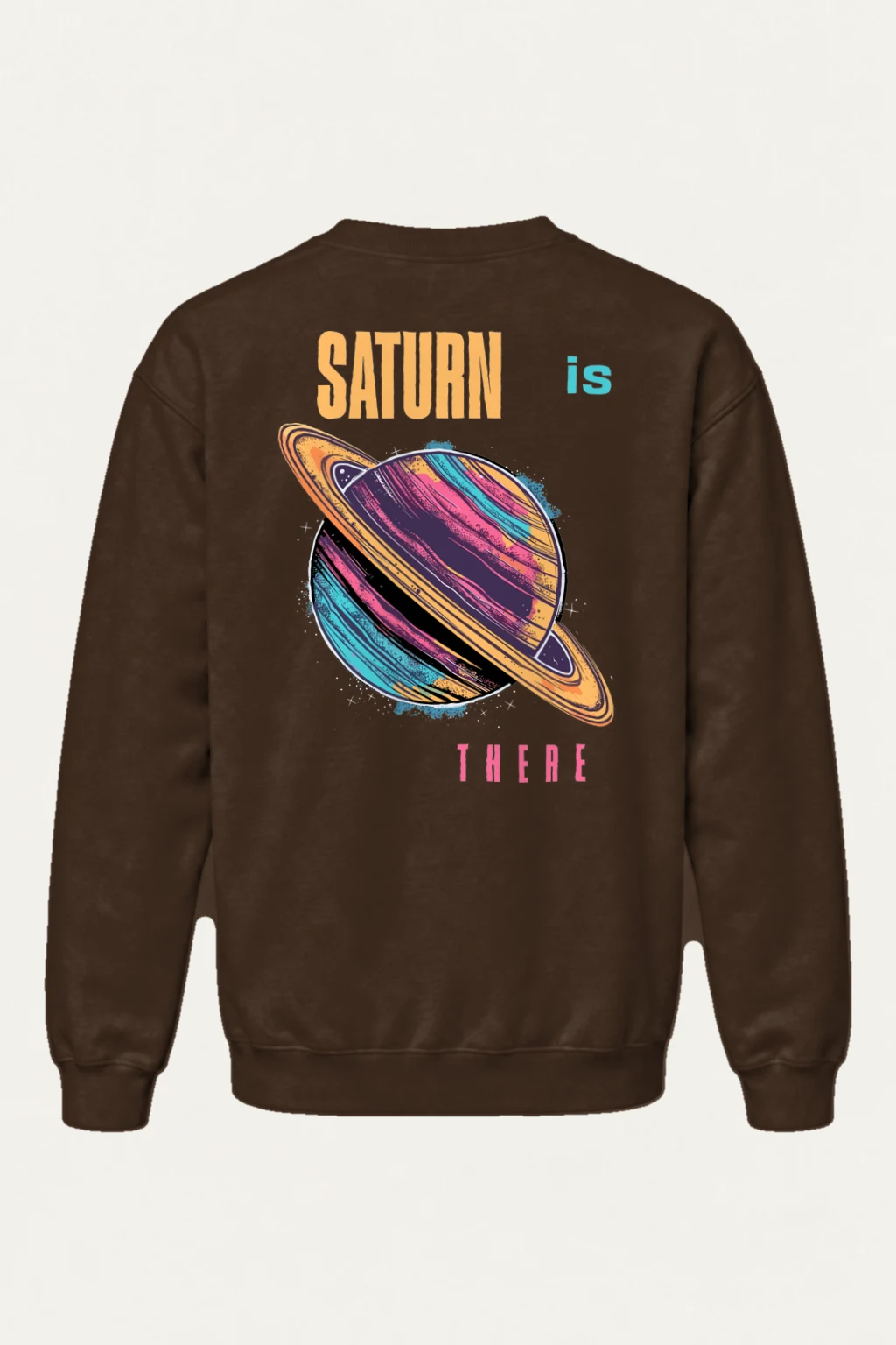 "Saturn Is There" Heavy Blend Unisex Crewneck Sweatshirt | Gildan 18000