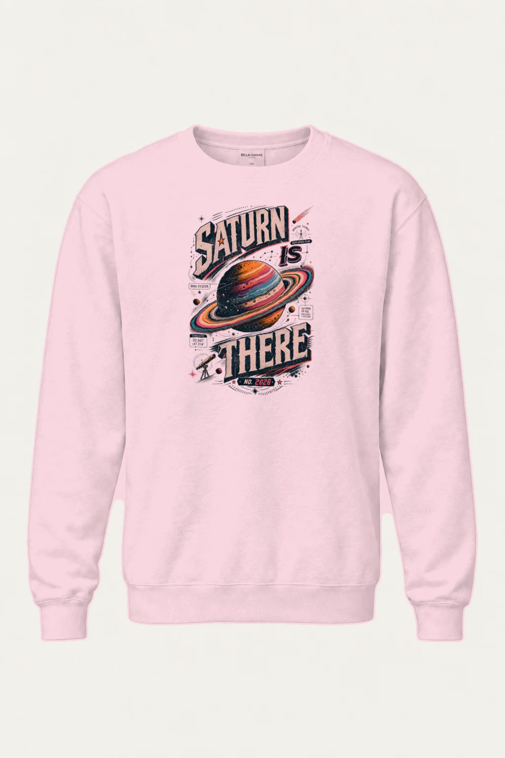 "Saturn Is There" Heavy Blend Unisex Crewneck Sweatshirt | Gildan 18000