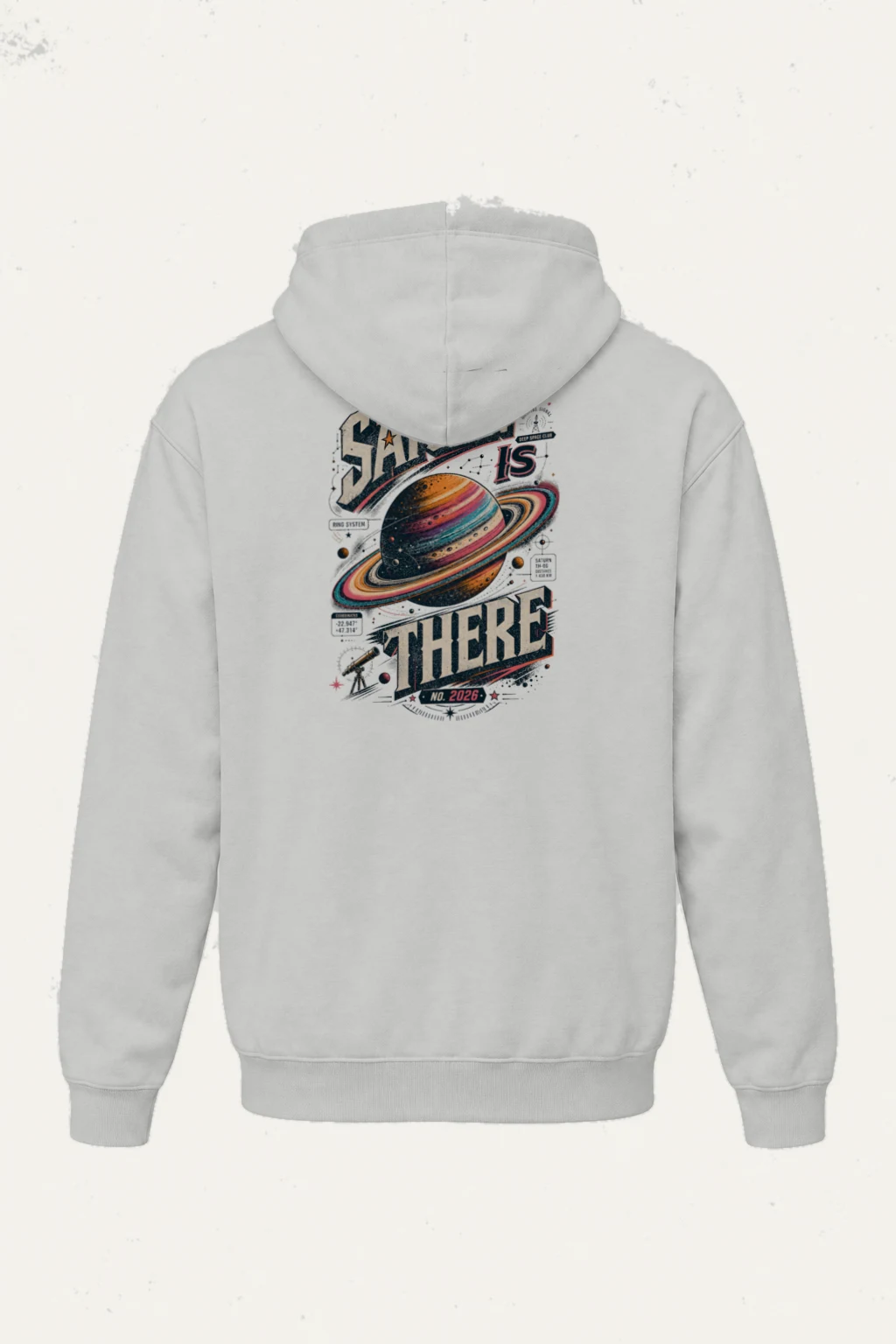 "Saturn Is There" Heavy Blend Unisex Pullover Hoodie | Gildan 18500