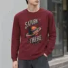 "Saturn Is There" Unisex Longsleeve T-shirt