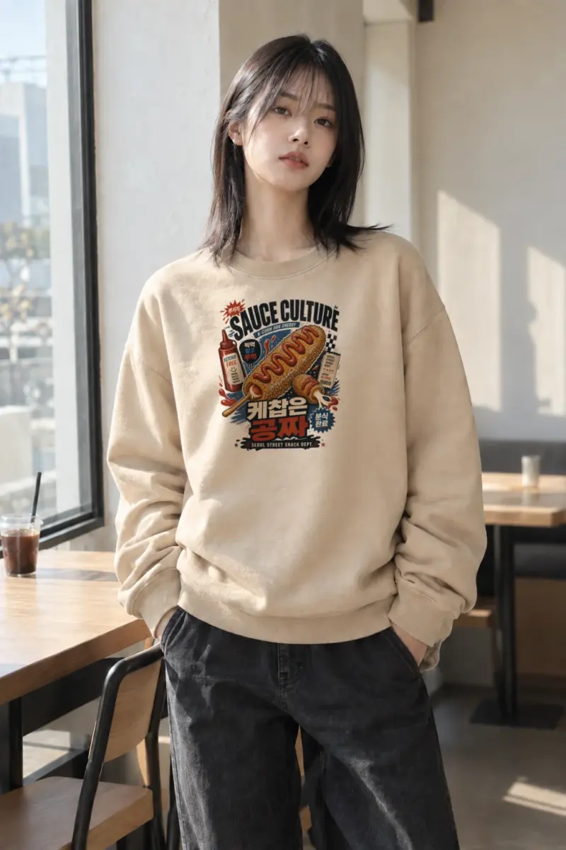 "Sauce Culture" Heavy Blend Unisex Crewneck Sweatshirt | Gildan 18000