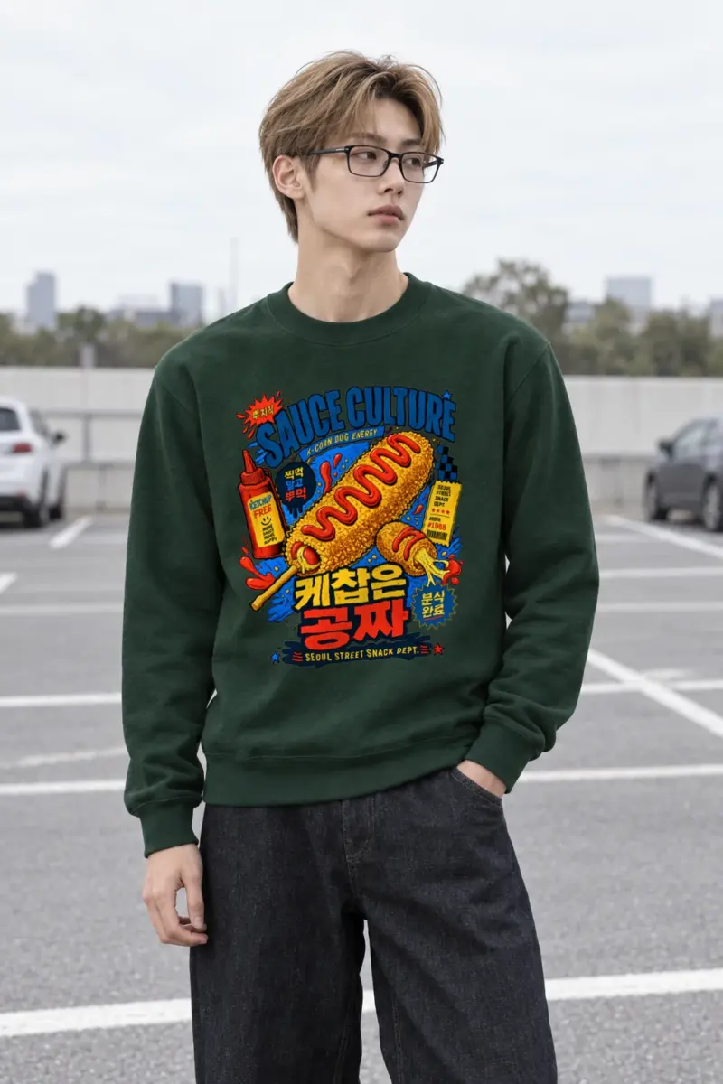 "Sauce Culture" Heavy Blend Unisex Crewneck Sweatshirt