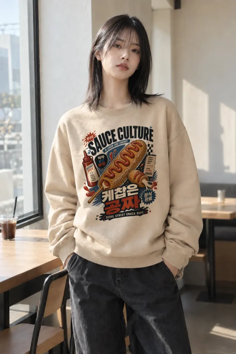 "Sauce Culture" Heavy Blend Unisex Crewneck Sweatshirt | Gildan 18000