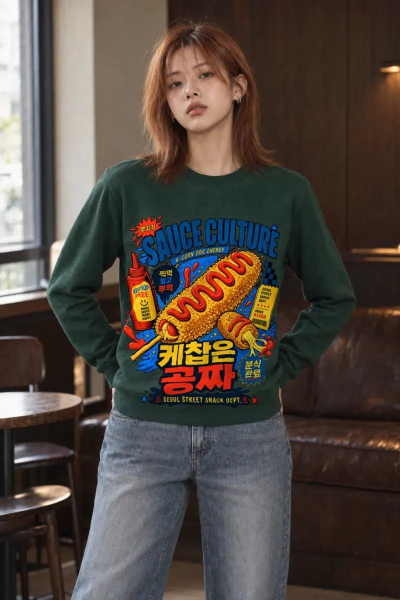 "Sauce Culture" Heavy Blend Unisex Crewneck Sweatshirt