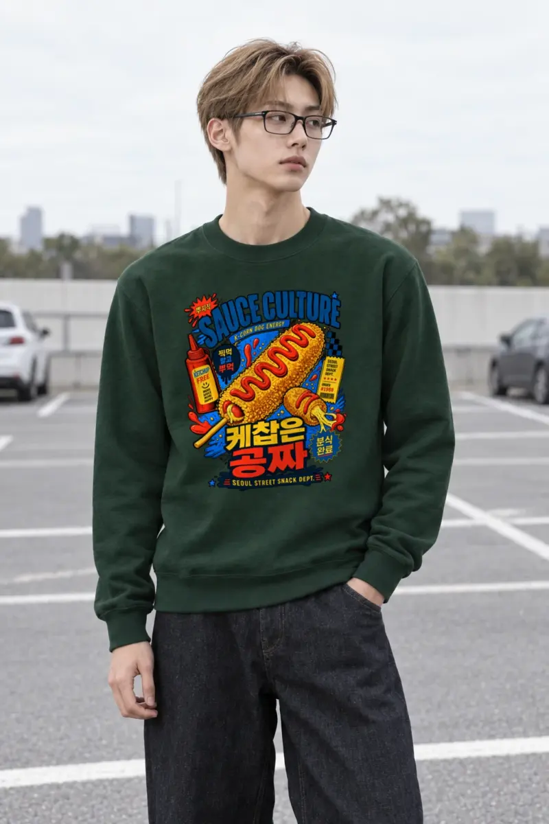 "Sauce Culture" Heavy Blend Unisex Crewneck Sweatshirt
