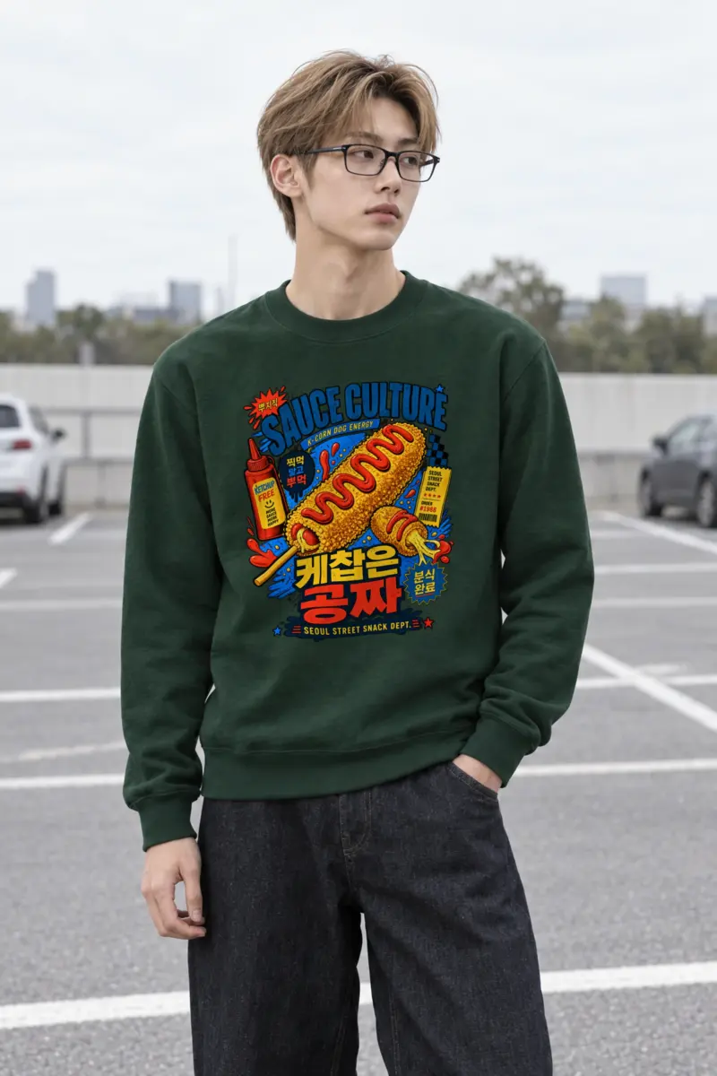 "Sauce Culture" Heavy Blend Unisex Crewneck Sweatshirt