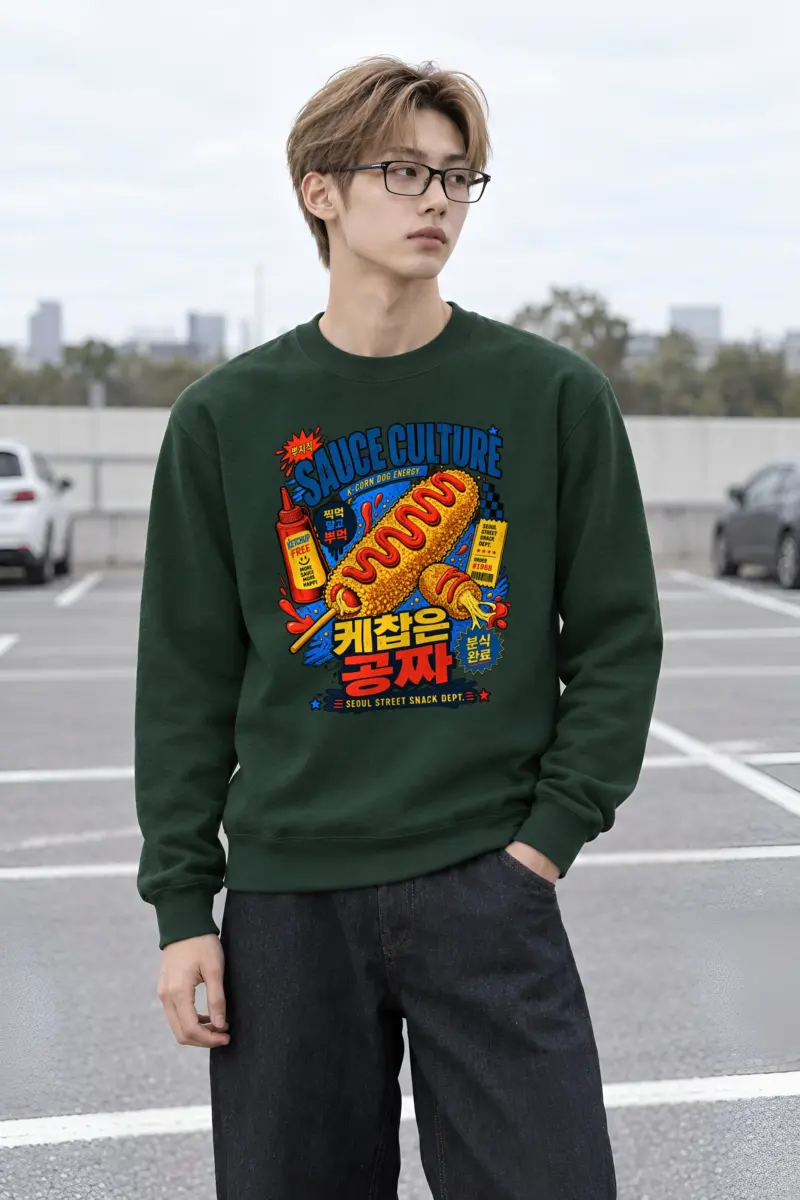 "Sauce Culture" Heavy Blend Unisex Crewneck Sweatshirt