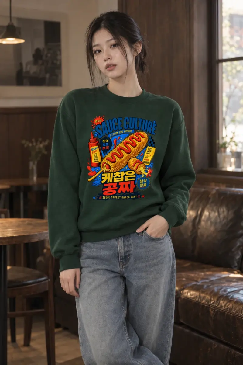 "Sauce Culture" Heavy Blend Unisex Crewneck Sweatshirt