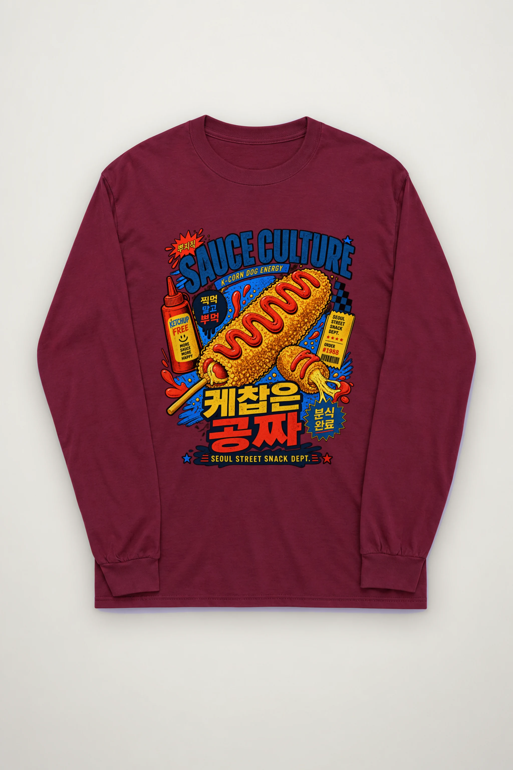 "Sauce Culture" Unisex Longsleeve T-shirt
