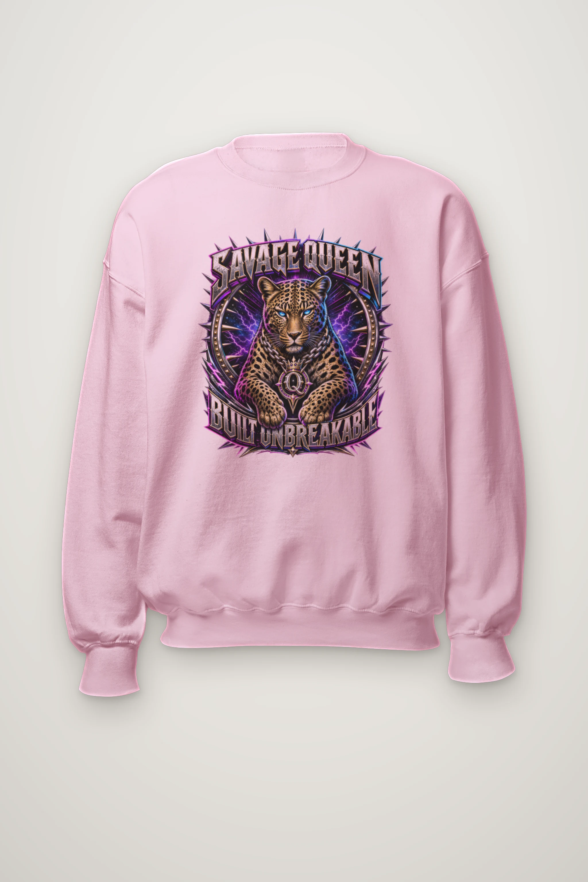"Savage Queen" Heavy Blend Unisex Crewneck Sweatshirt