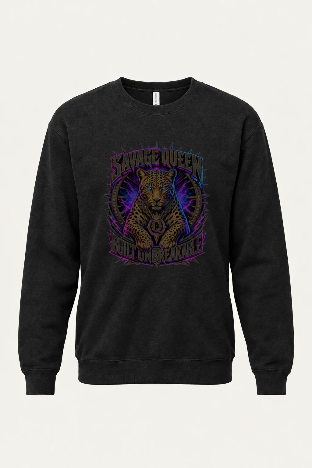 "Savage Queen" Heavy Blend Unisex Crewneck Sweatshirt | Gildan 18000