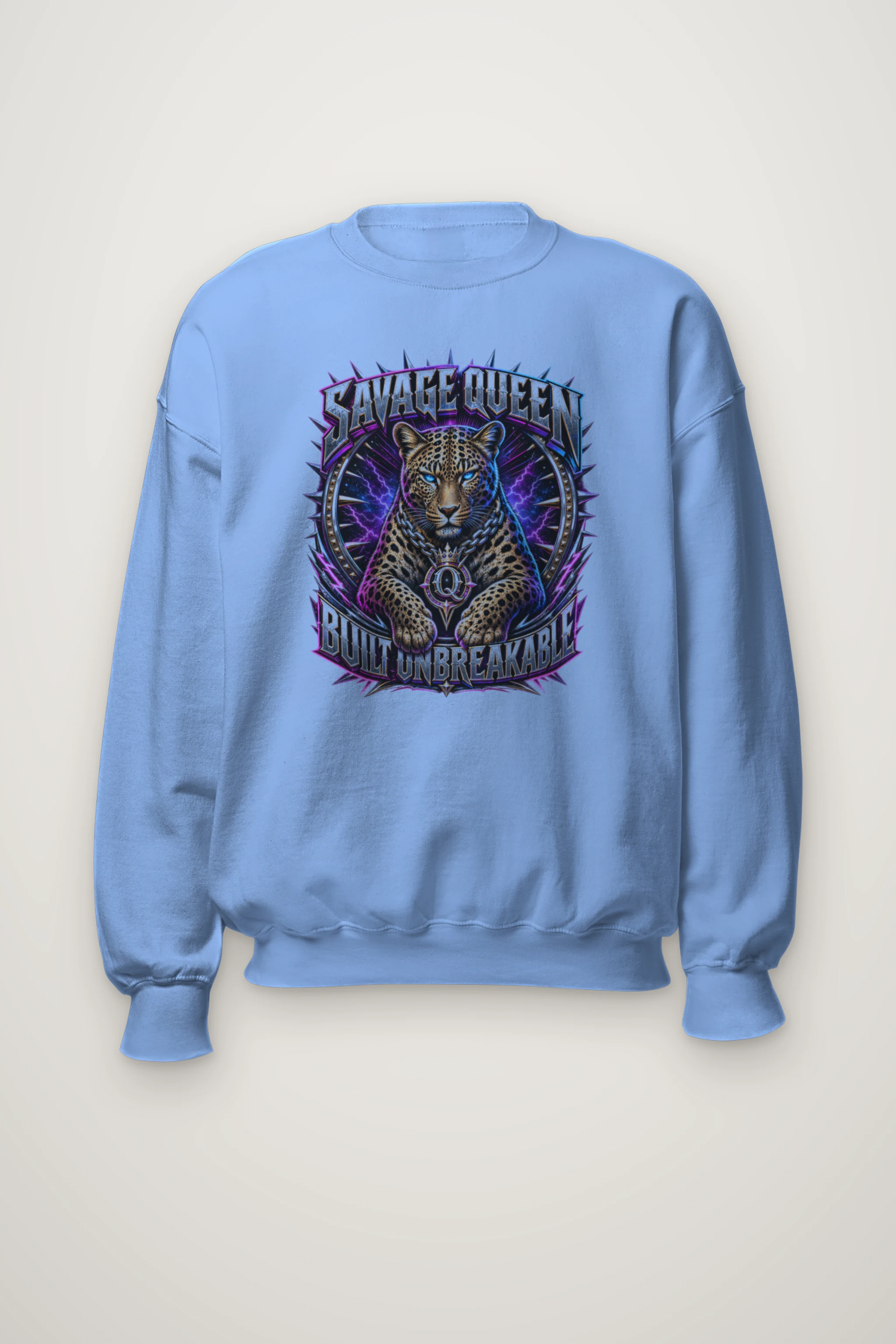 "Savage Queen" Heavy Blend Unisex Crewneck Sweatshirt