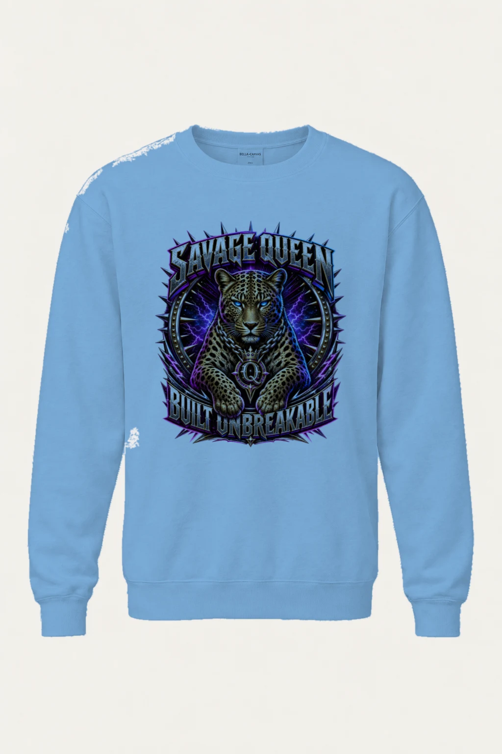 "Savage Queen" Heavy Blend Unisex Crewneck Sweatshirt | Gildan 18000