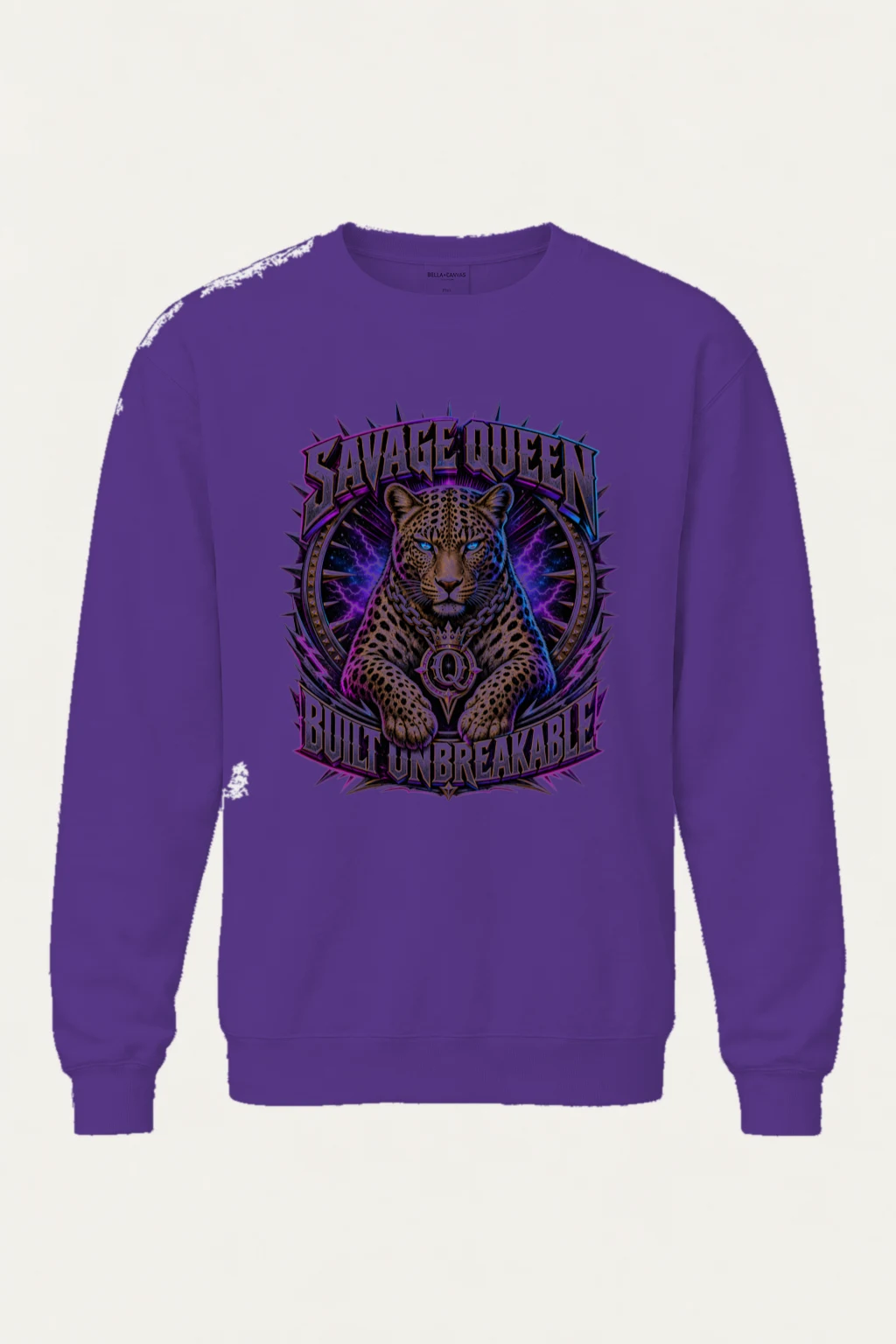 "Savage Queen" Heavy Blend Unisex Crewneck Sweatshirt | Gildan 18000