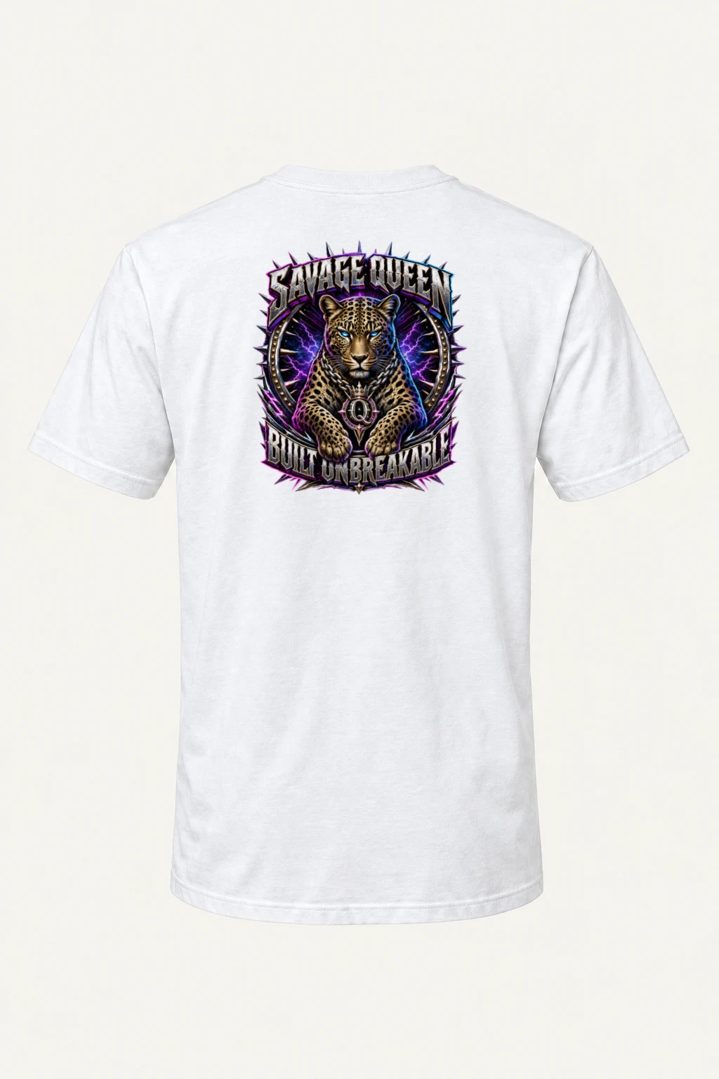 "Savage Queen" Heavyweight Unisex Crewneck T-shirt | Gildan 5000
