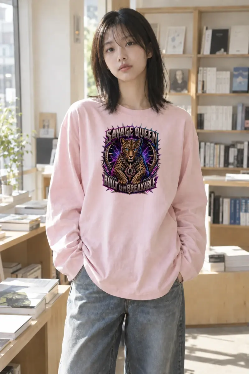 "Savage Queen" Unisex Longsleeve T-shirt | Gildan 2400