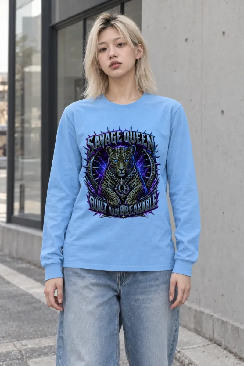 "Savage Queen" Unisex Longsleeve T-shirt