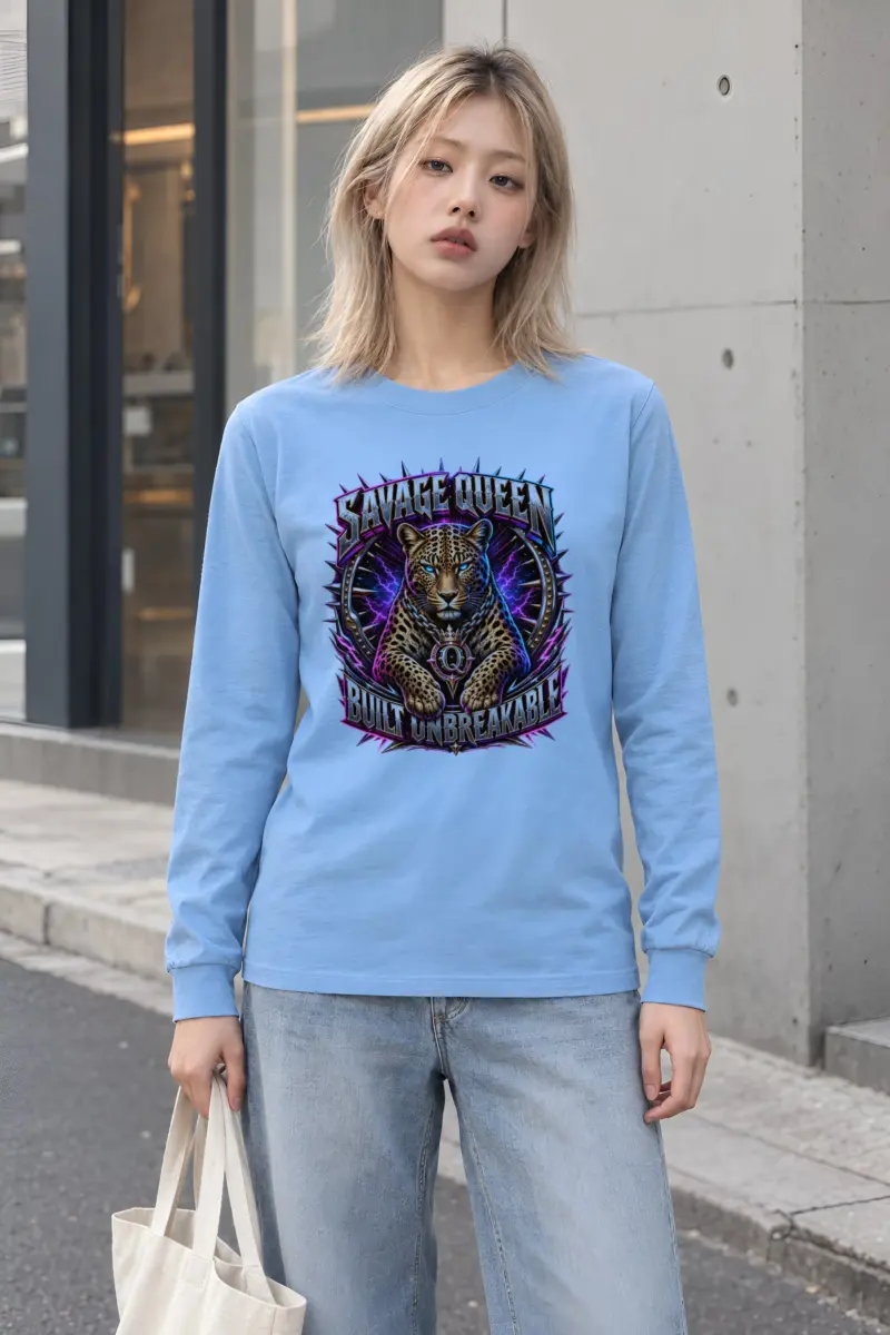"Savage Queen" Unisex Longsleeve T-shirt