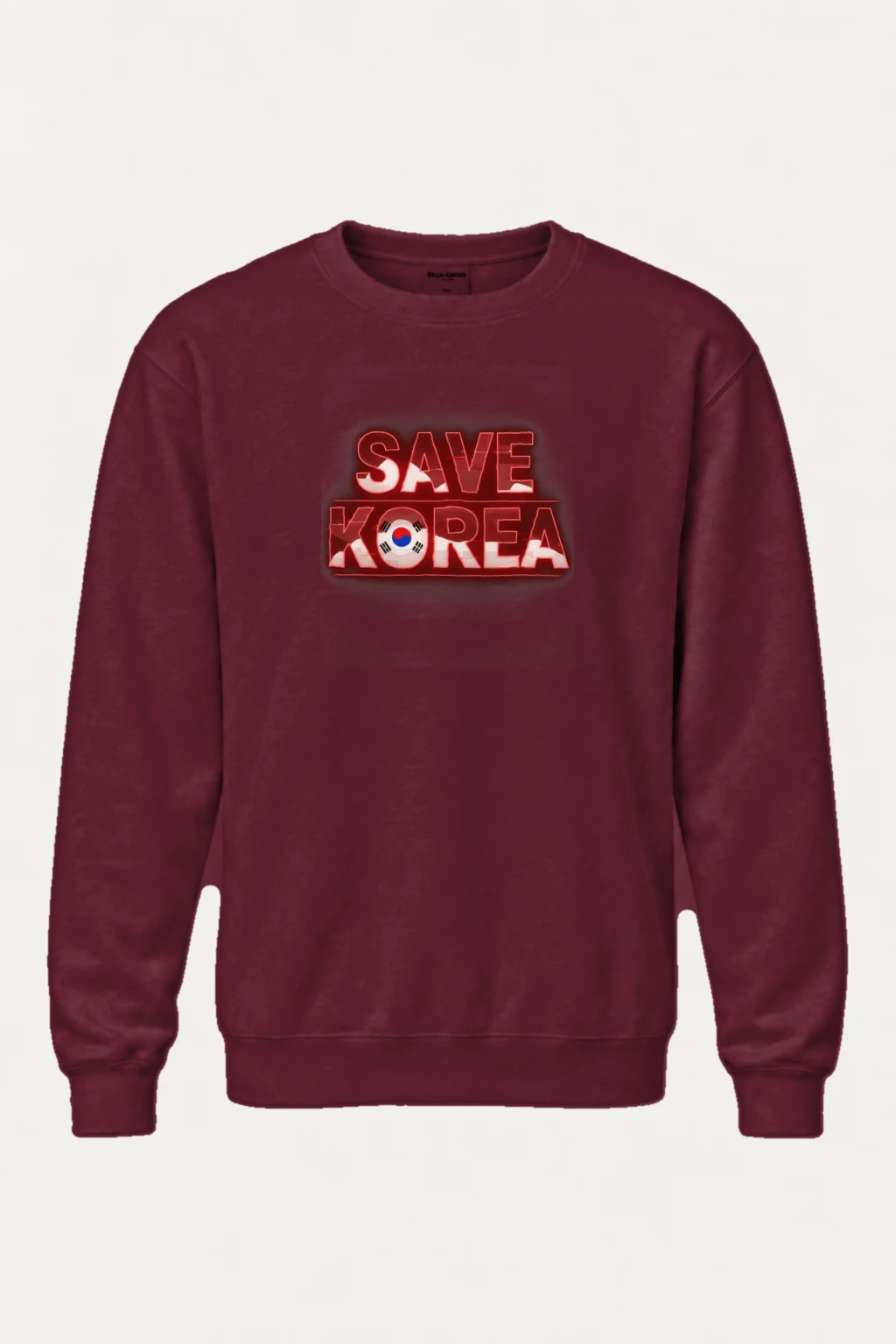 "Save Korea" Heavy Blend Unisex Crewneck Sweatshirt | Gildan 18000