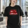 "Save Korea" Heavyweight Unisex Crewneck T-shirt | Gildan 5000