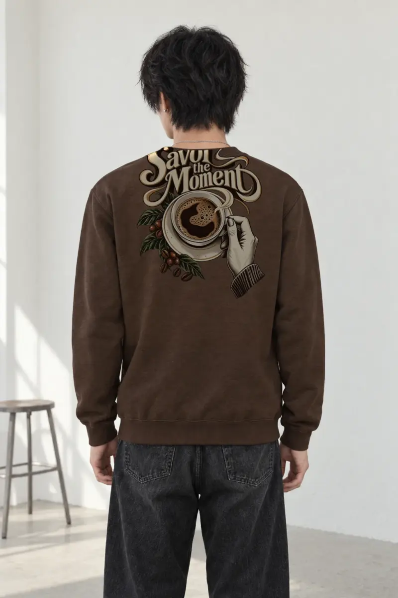 "Savor the Moment" Heavy Blend Unisex Crewneck Sweatshirt