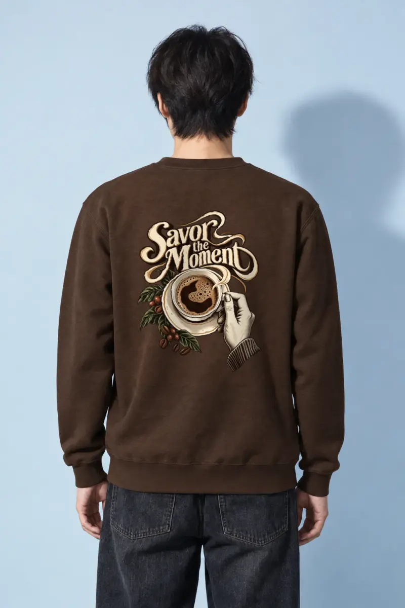 "Savor the Moment" Heavy Blend Unisex Crewneck Sweatshirt