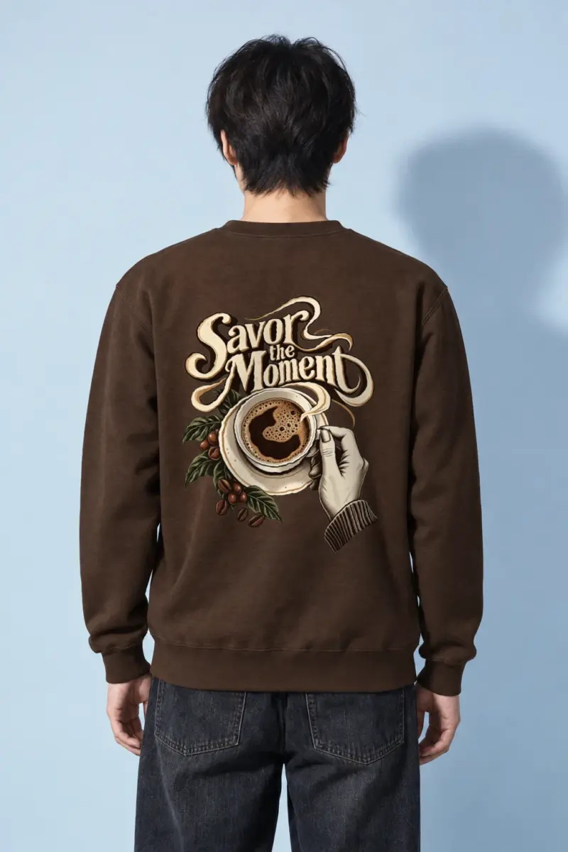 "Savor the Moment" Heavy Blend Unisex Crewneck Sweatshirt