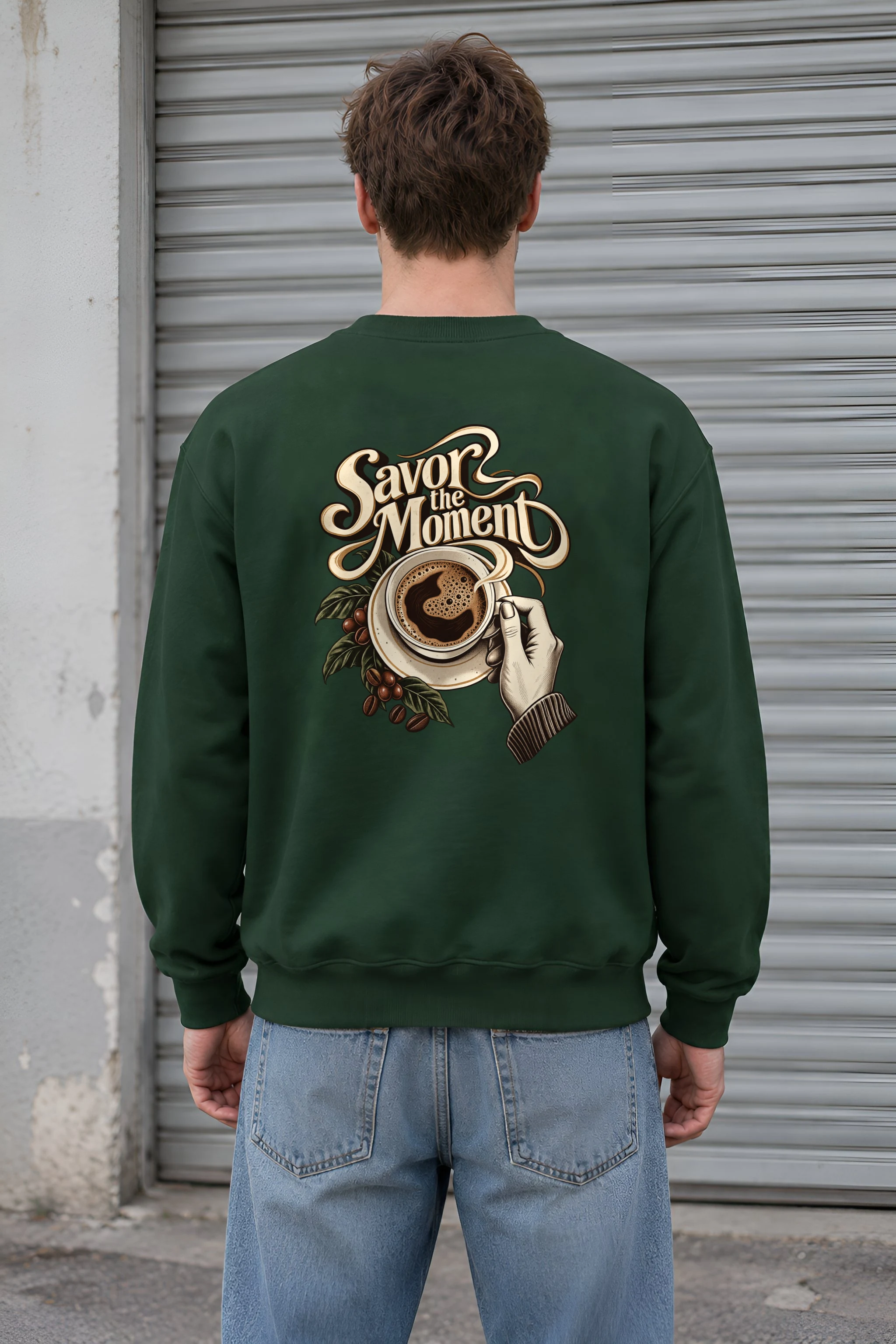 "Savor the Moment" 1 Crewneck Sweatshirt