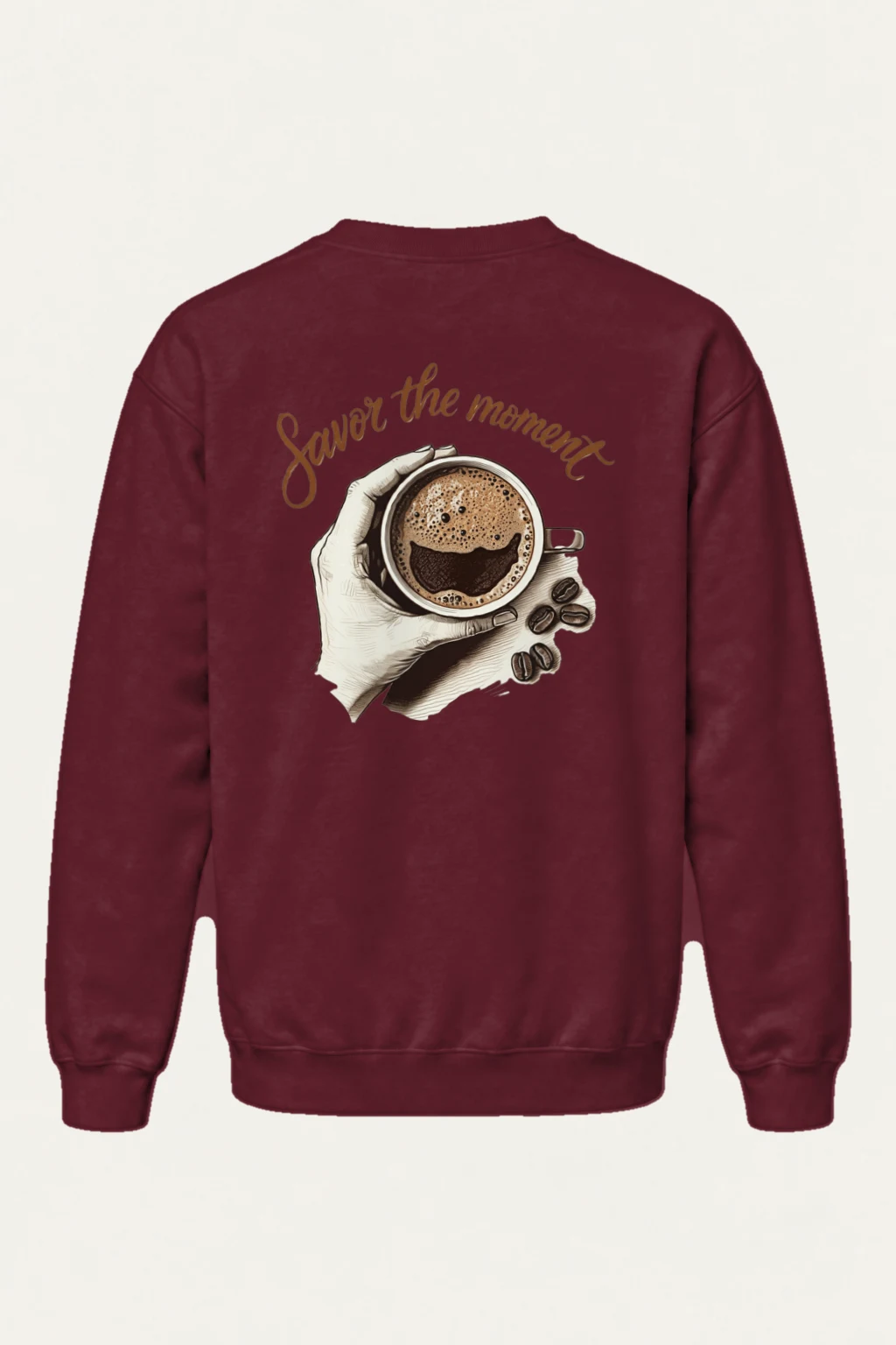 "Savor The Moment" Heavy Blend Unisex Crewneck Sweatshirt | Gildan 18000