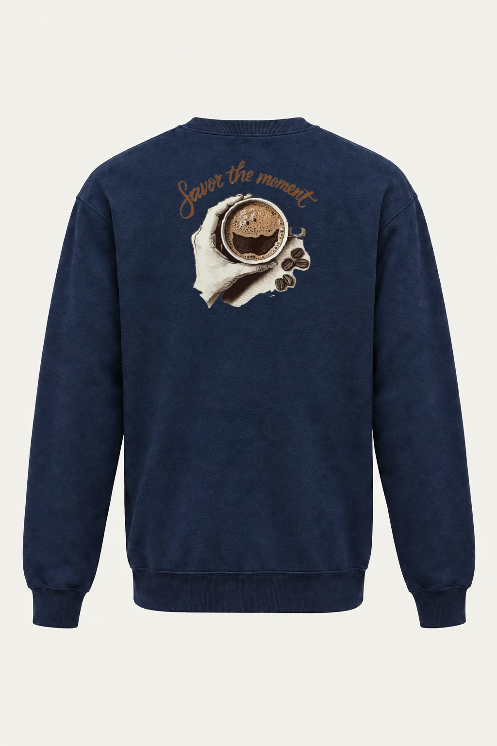 "Savor The Moment" Heavy Blend Unisex Crewneck Sweatshirt | Gildan 18000
