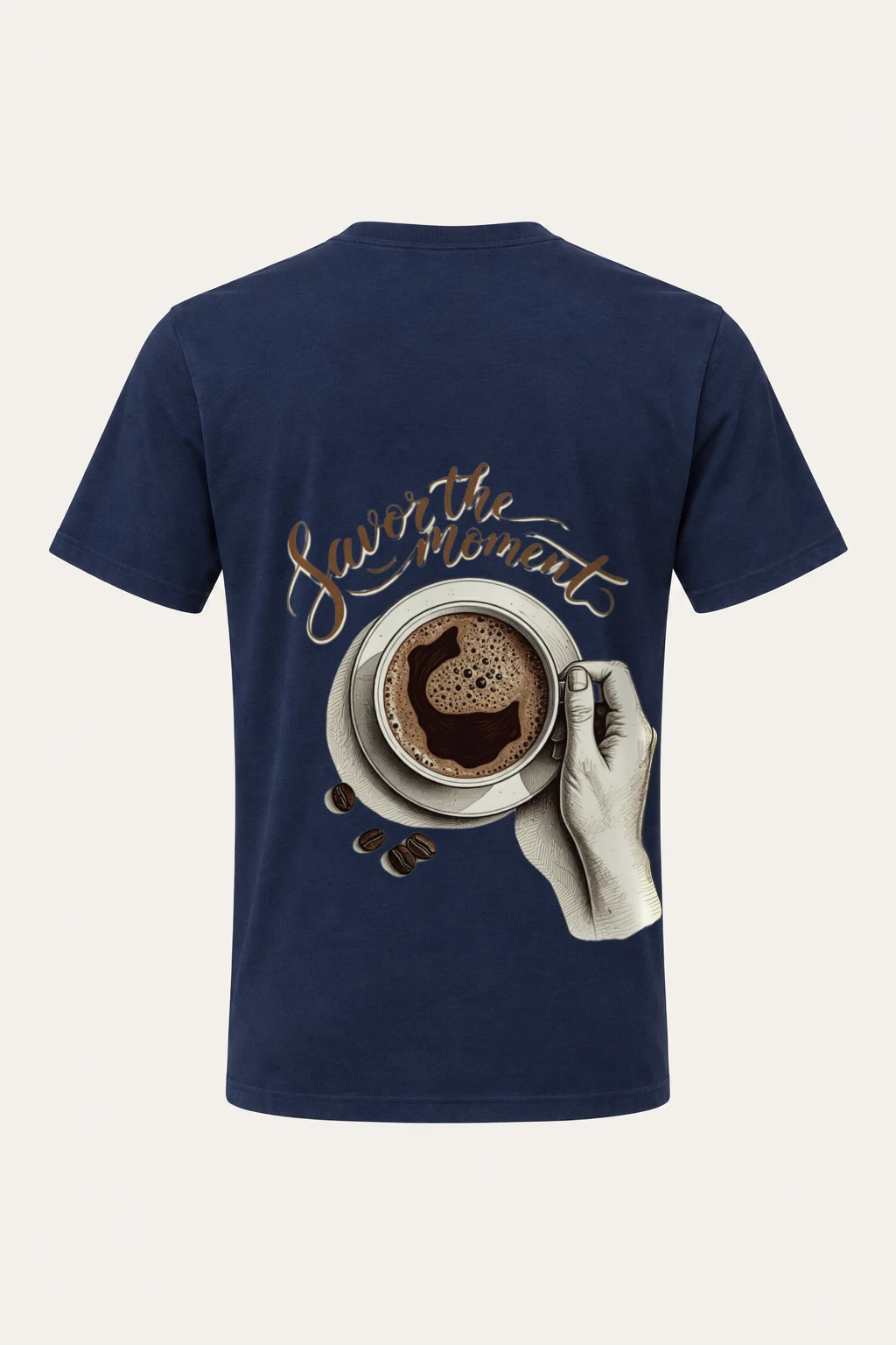 "Savor the Moment" Heavyweight Unisex Crewneck T-shirt | Gildan 5000