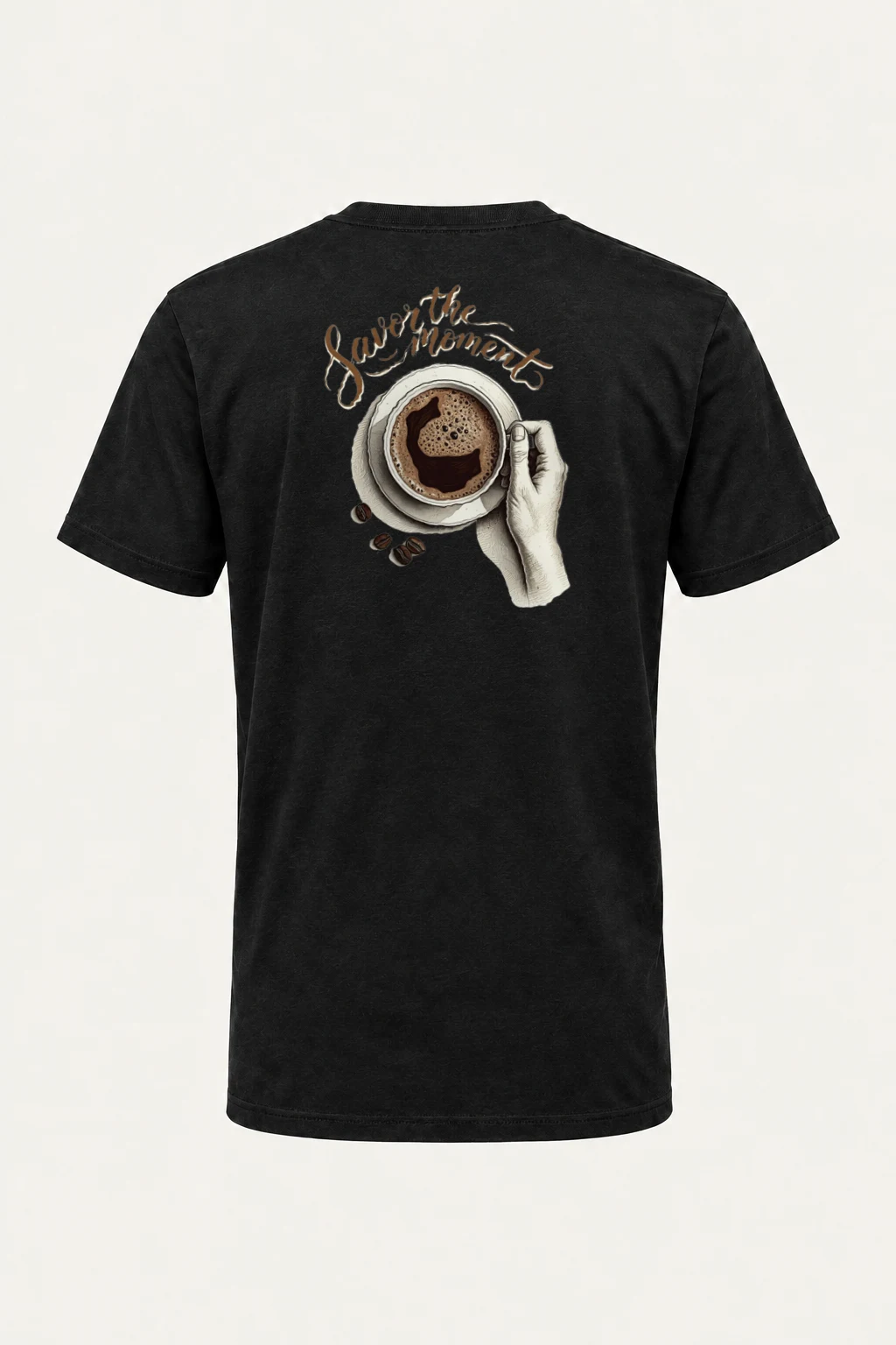 "Savor the Moment" Heavyweight Unisex Crewneck T-shirt | Gildan 5000