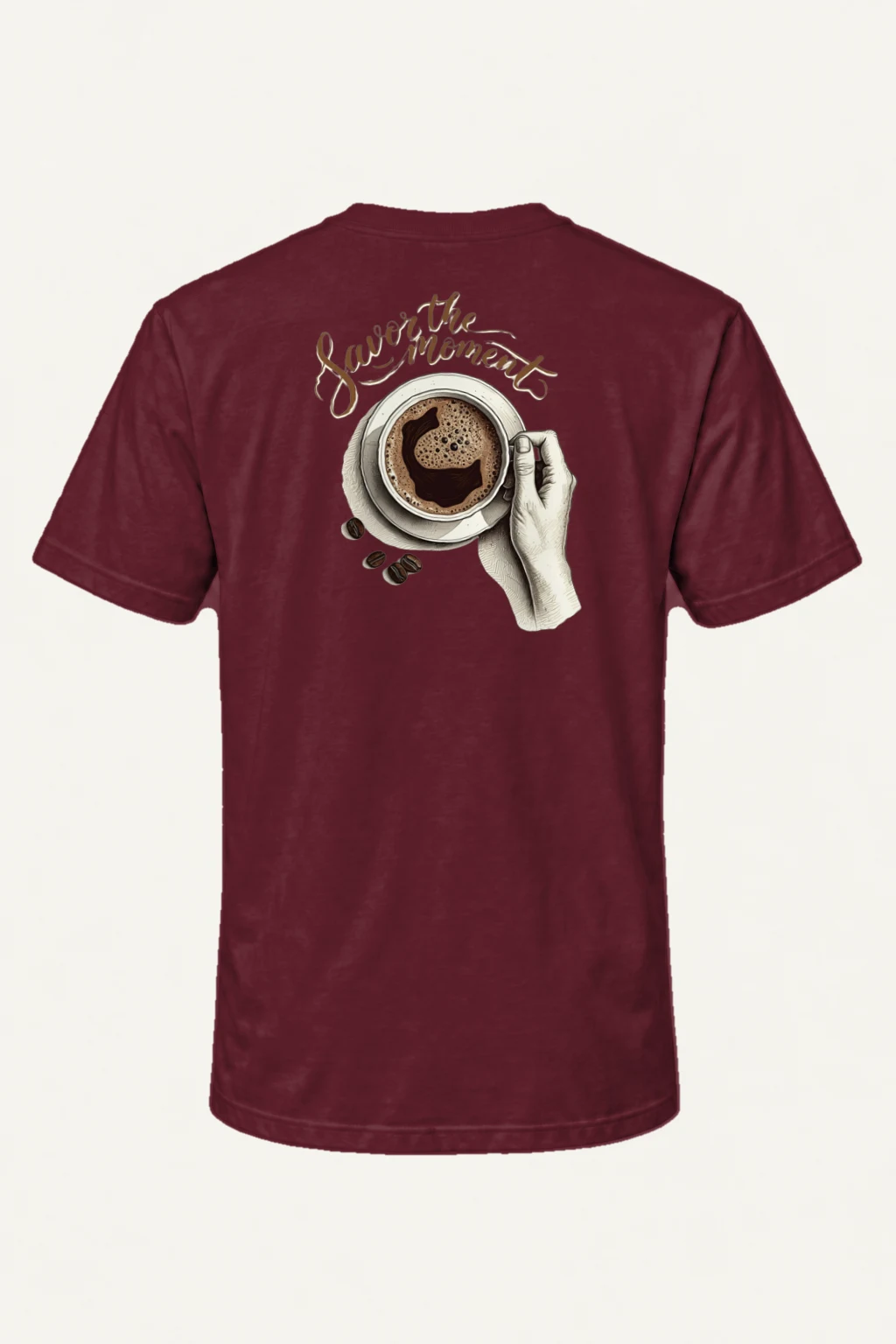 "Savor the Moment" Heavyweight Unisex Crewneck T-shirt | Gildan 5000