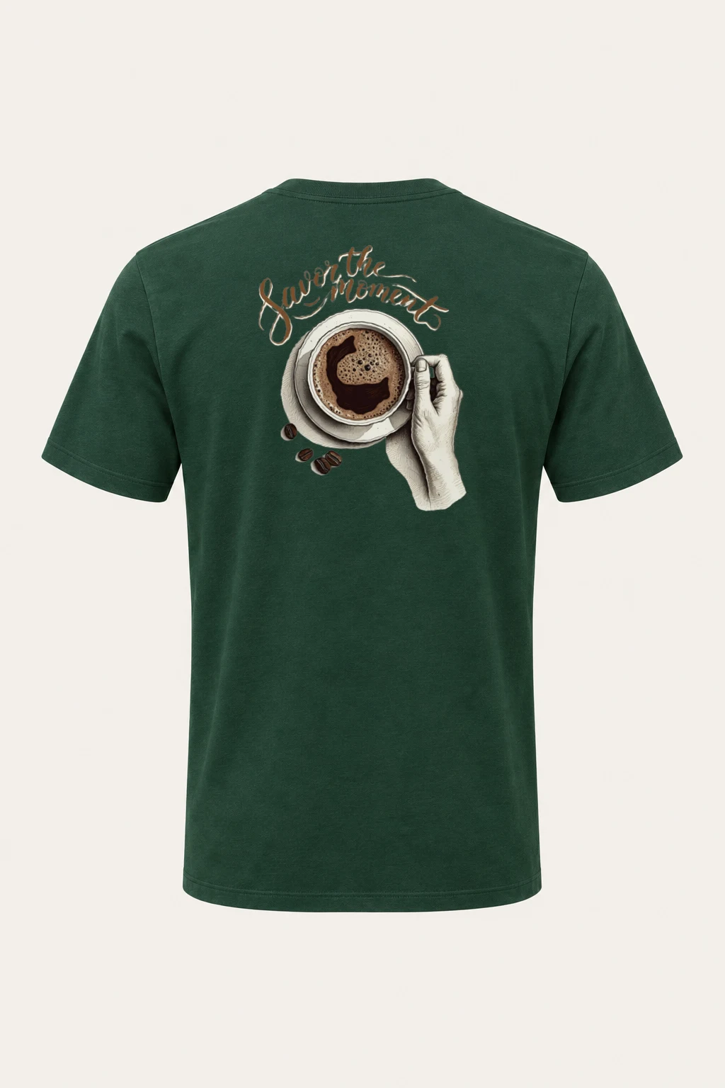 "Savor the Moment" Heavyweight Unisex Crewneck T-shirt | Gildan 5000