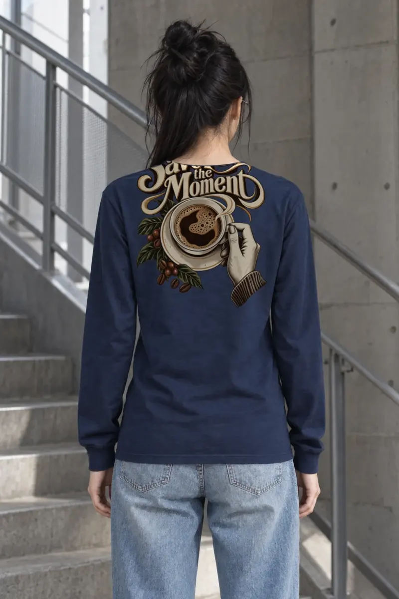 "Savor The Moment" Unisex Longsleeve T-shirt