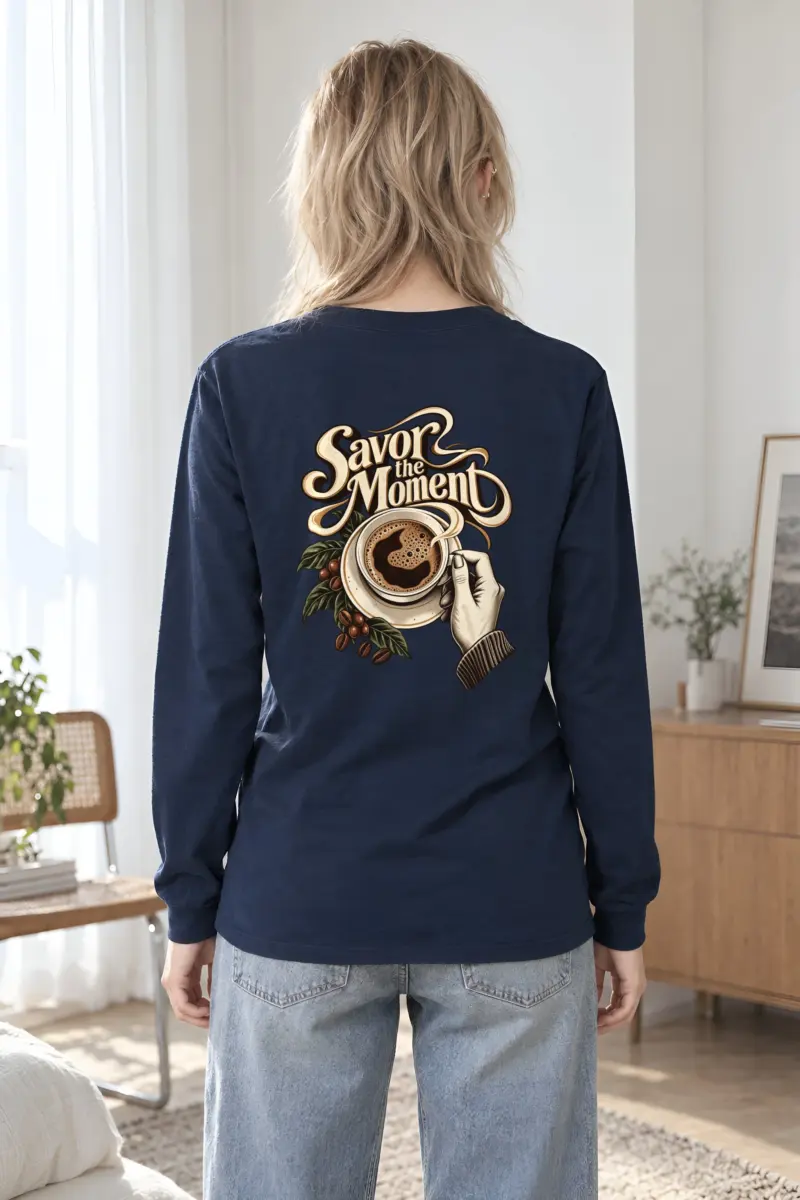 "Savor The Moment" Unisex Longsleeve T-shirt