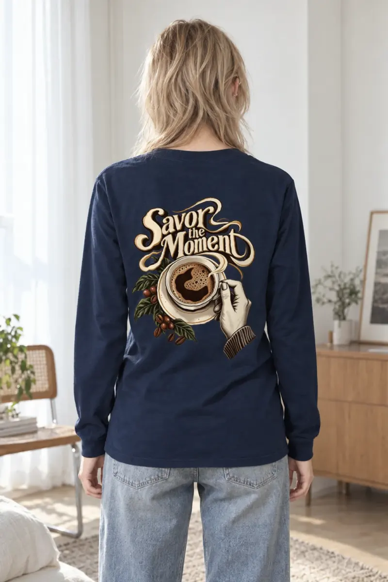 "Savor The Moment" Unisex Longsleeve T-shirt